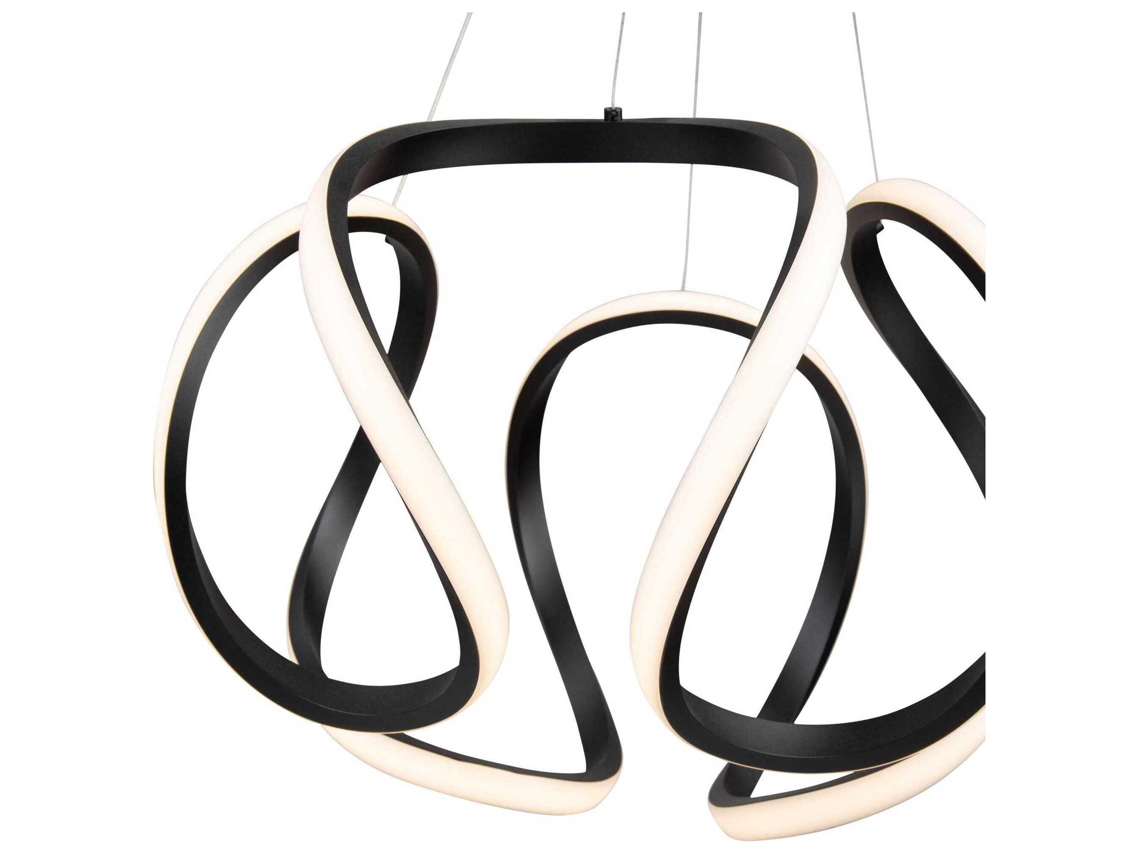 Artcraft Mira Black LED Pendant