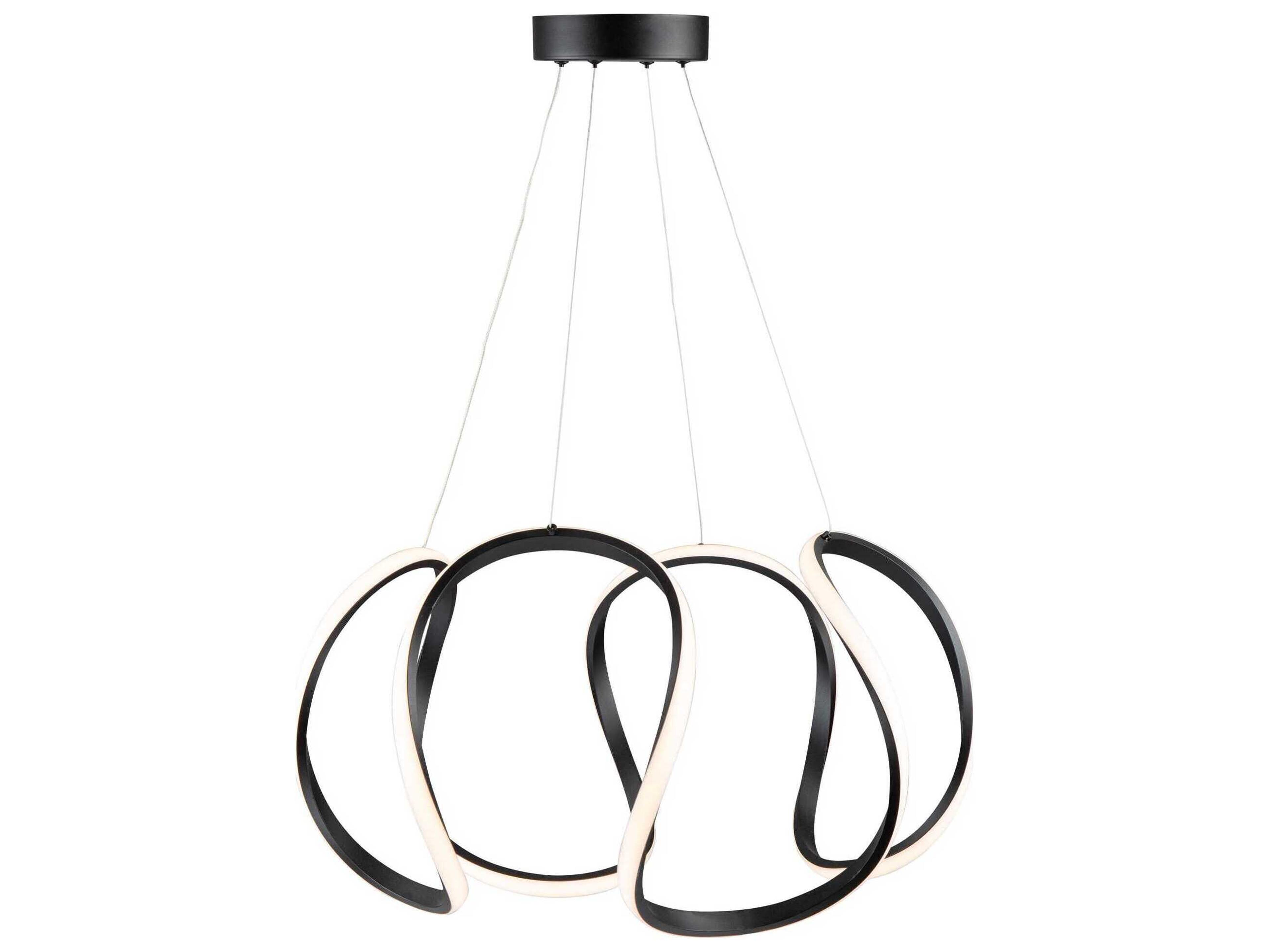Artcraft Mira Black LED Pendant