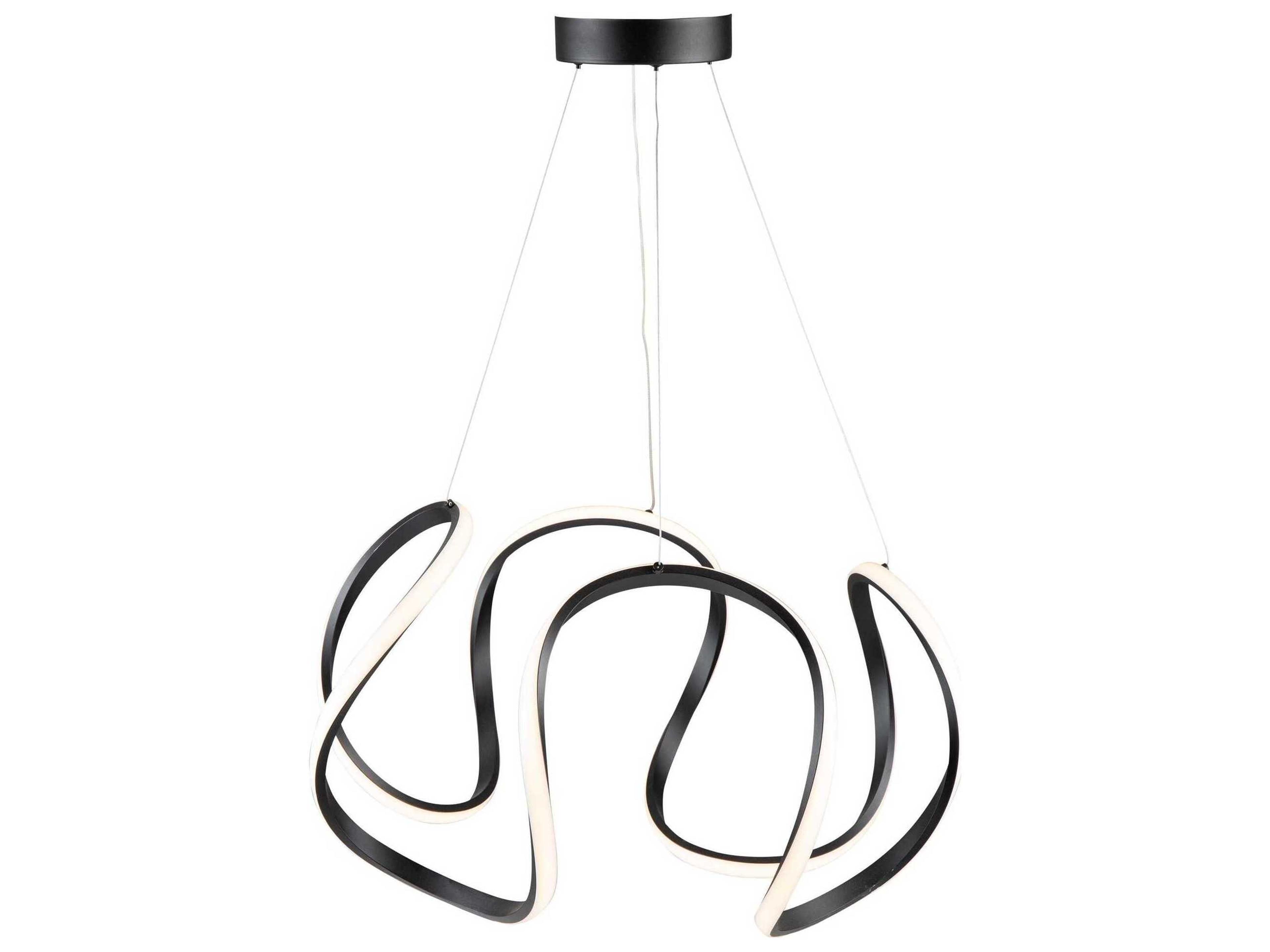 Artcraft Mira Black LED Pendant