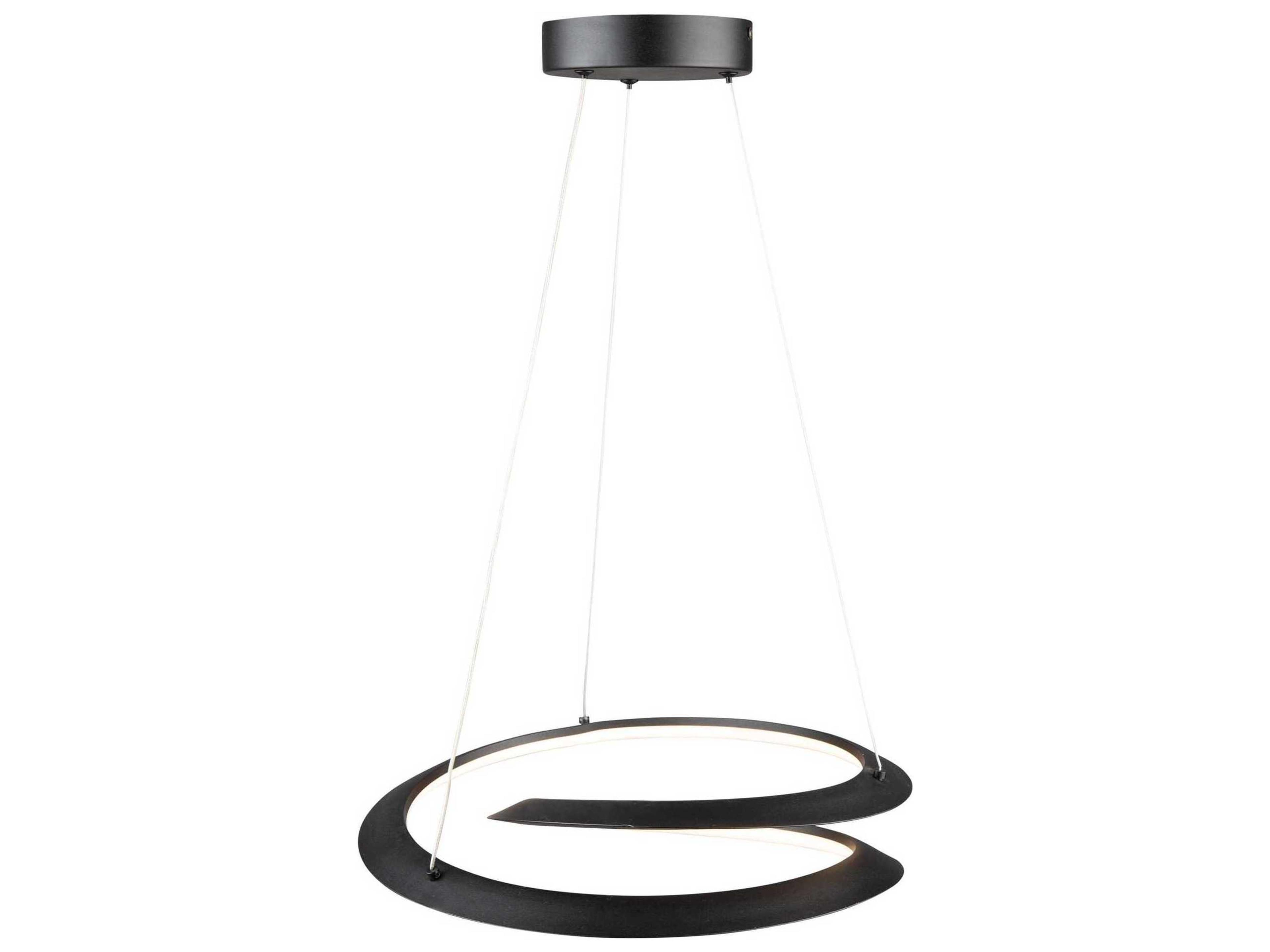 Artcraft Ara Black LED Pendant