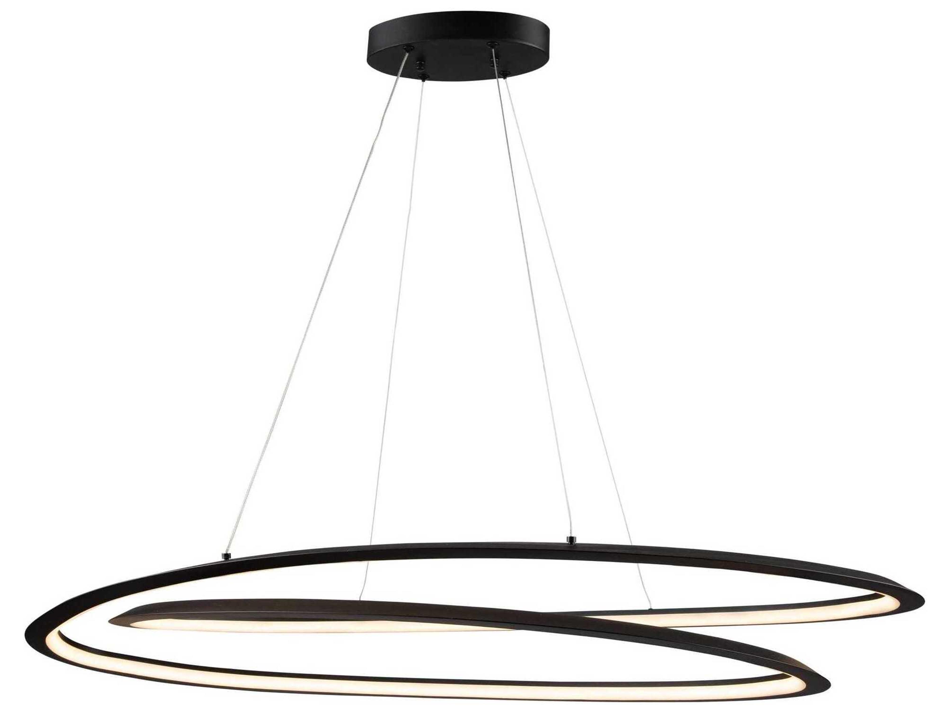 Ara LED Pendant Light Modern Oval Fixture