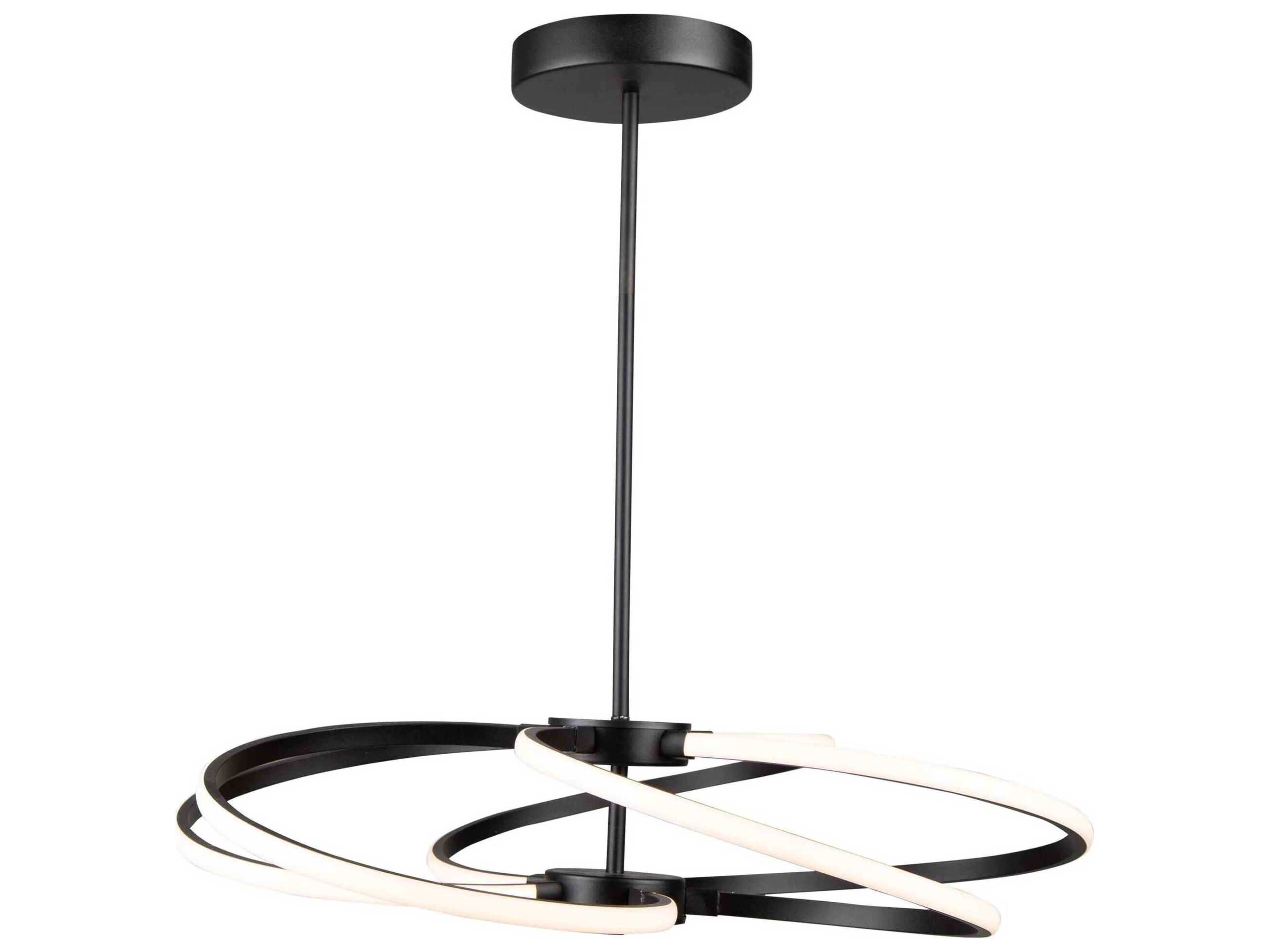 Artcraft Equinox Black LED Pendant