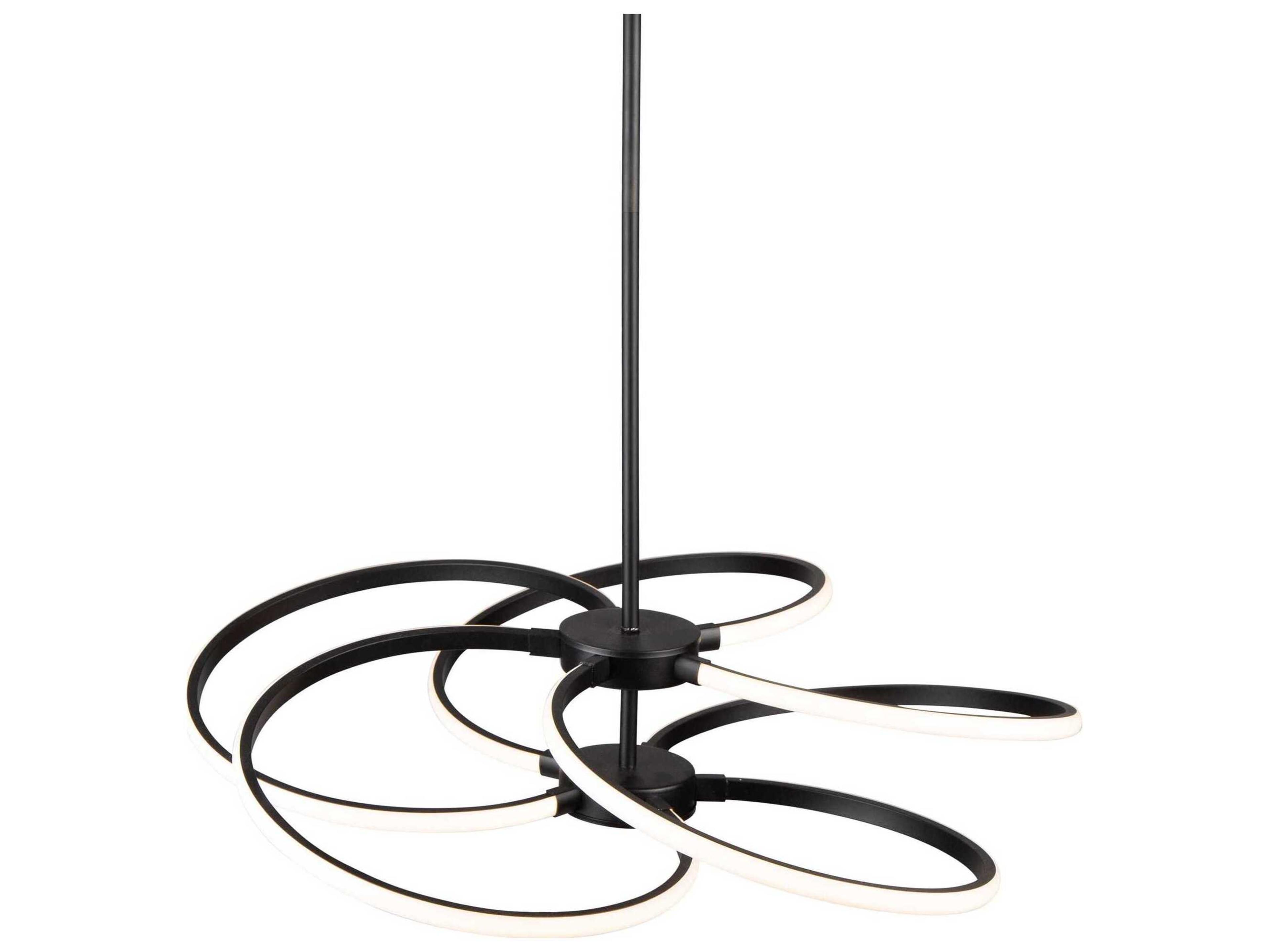 Artcraft Equinox Black LED Pendant