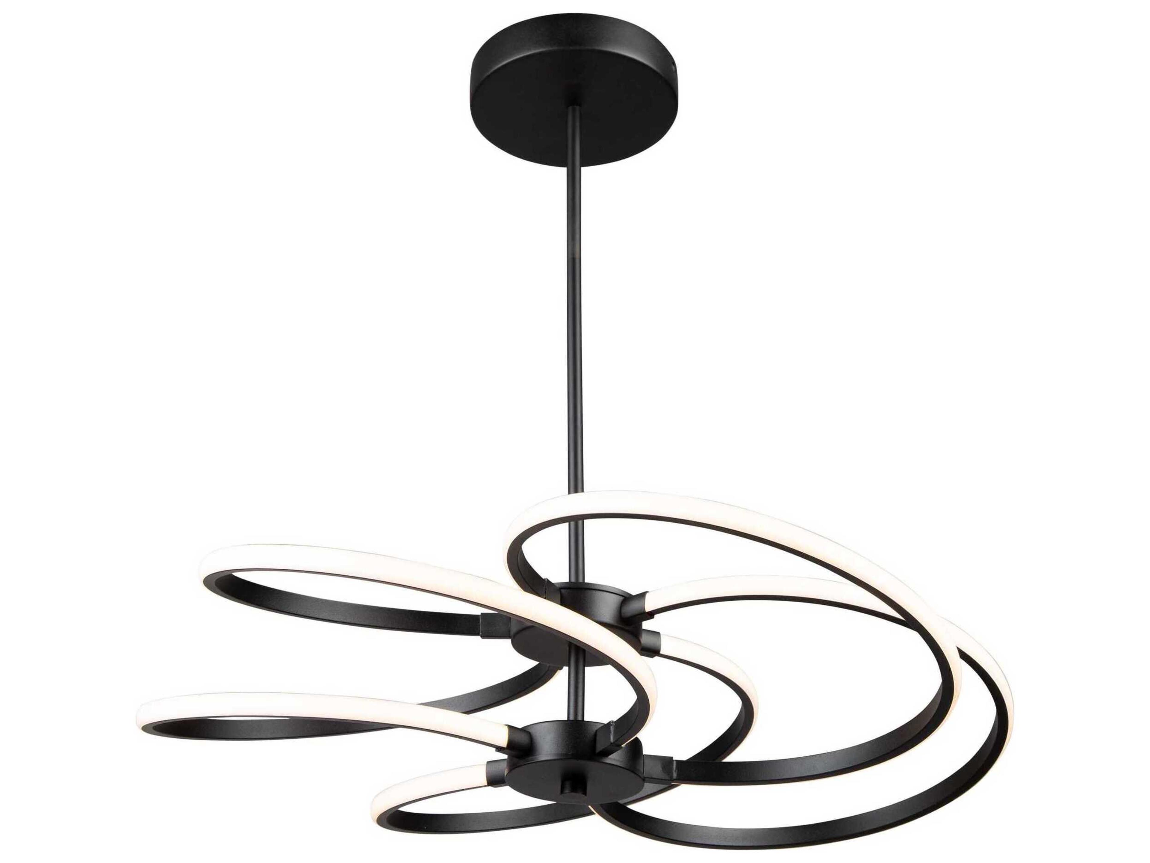 Artcraft Equinox Black LED Pendant