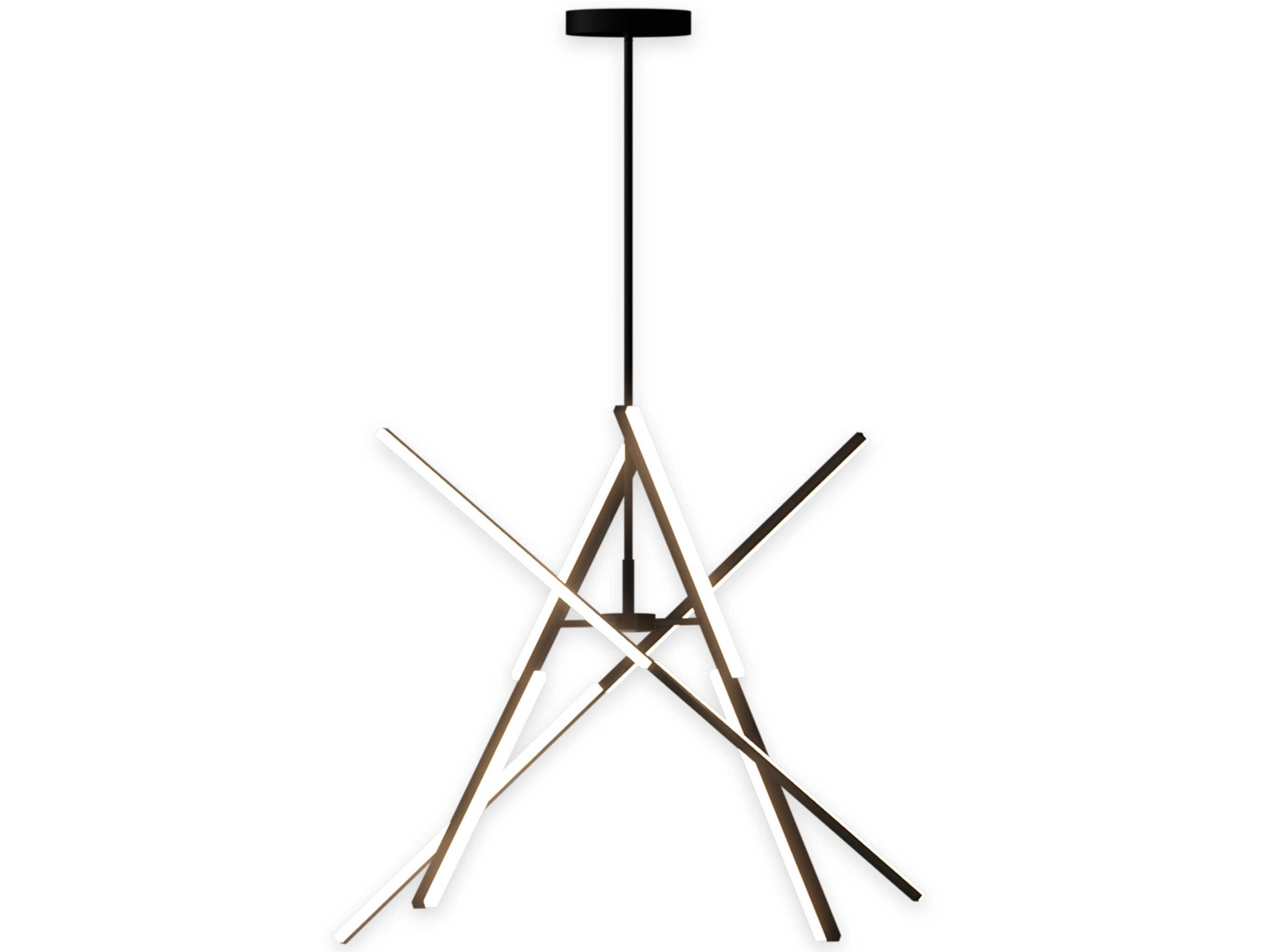 Stix Collection Chandelier Modern LED