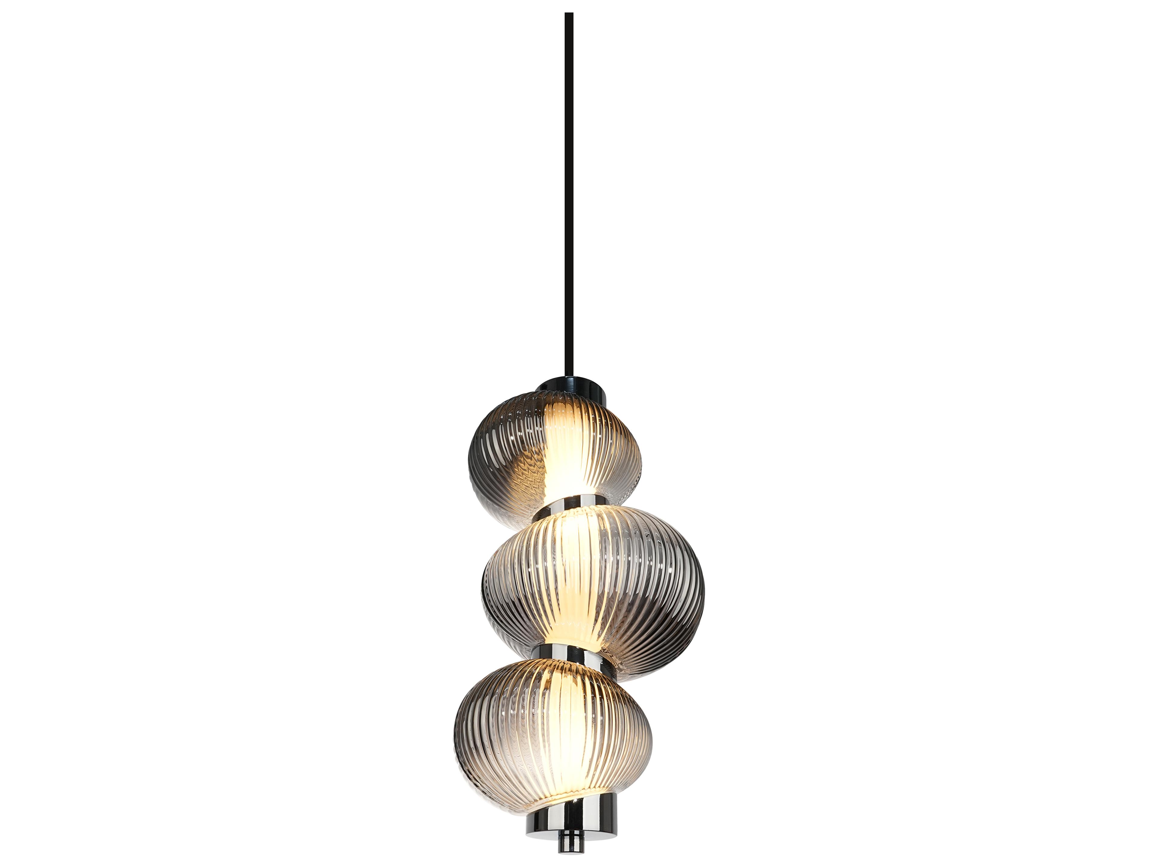 Artcraft Ariel 1-Light Chrome Mini Pendant