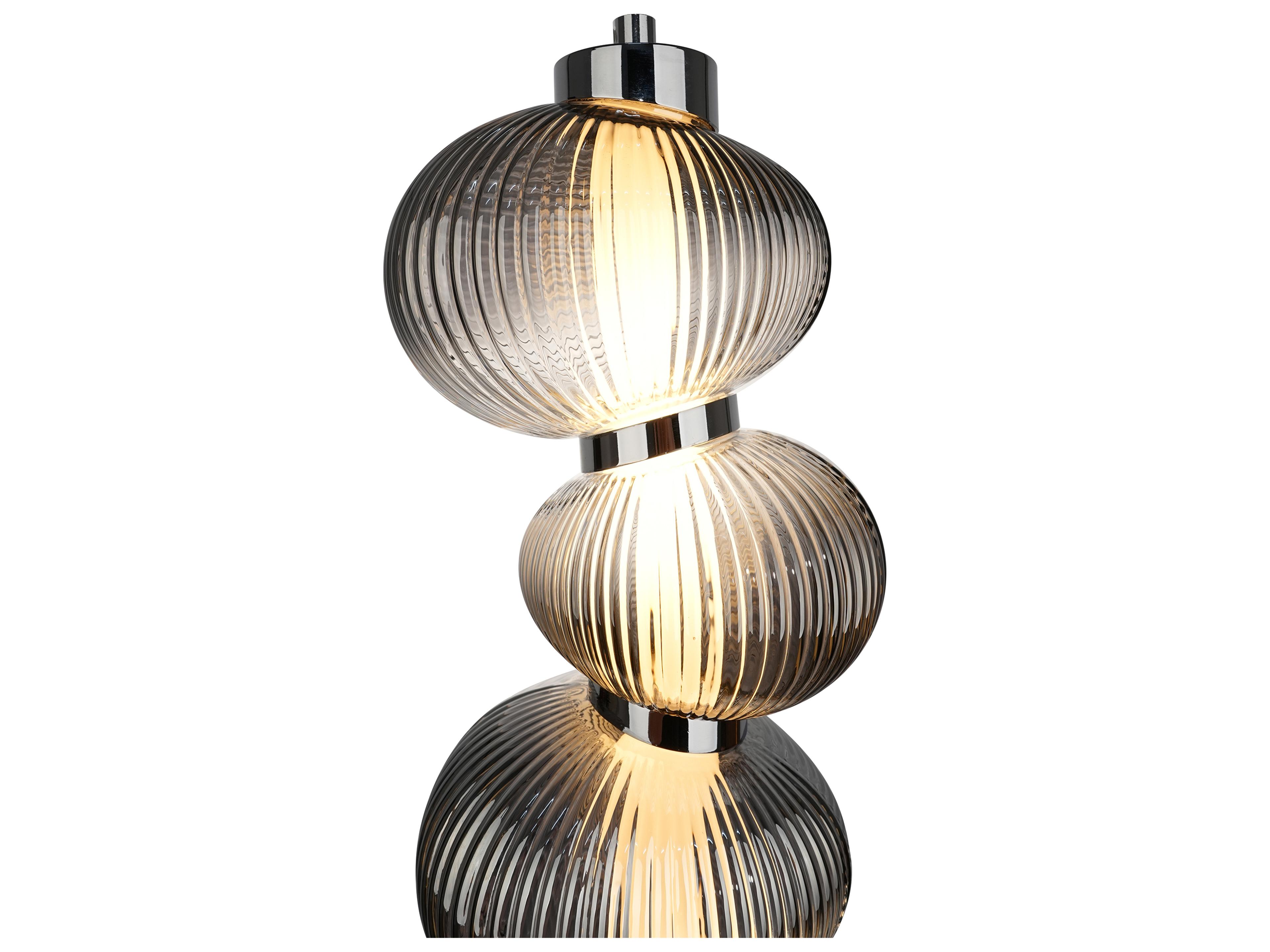 Artcraft Ariel 1-Light Chrome Mini Pendant