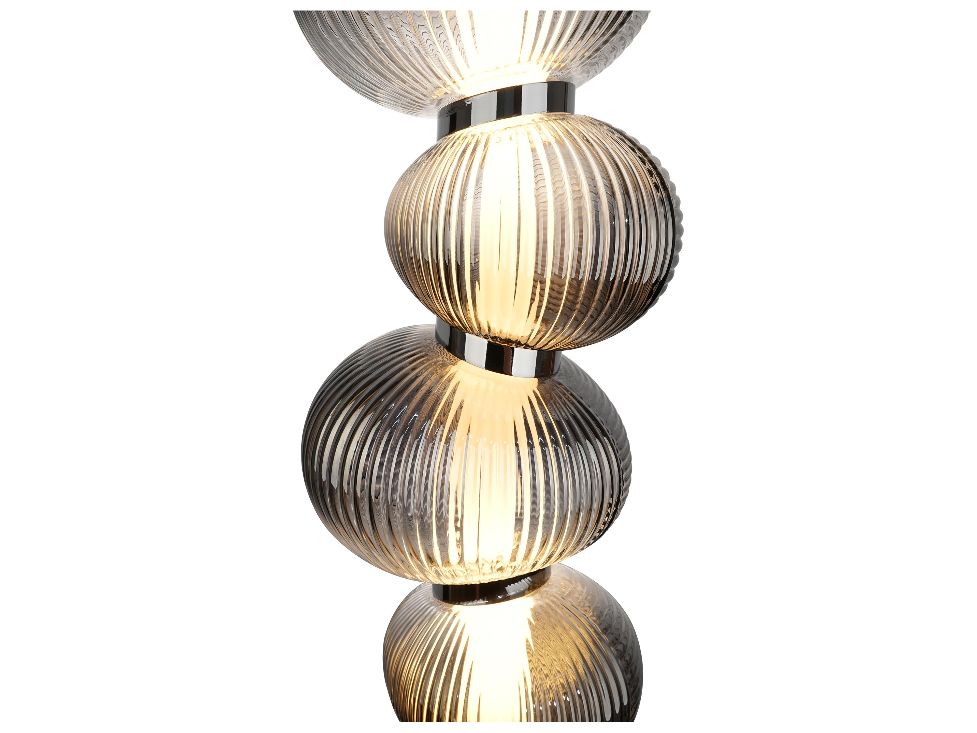 Artcraft Ariel 1-Light Chrome Mini Pendant