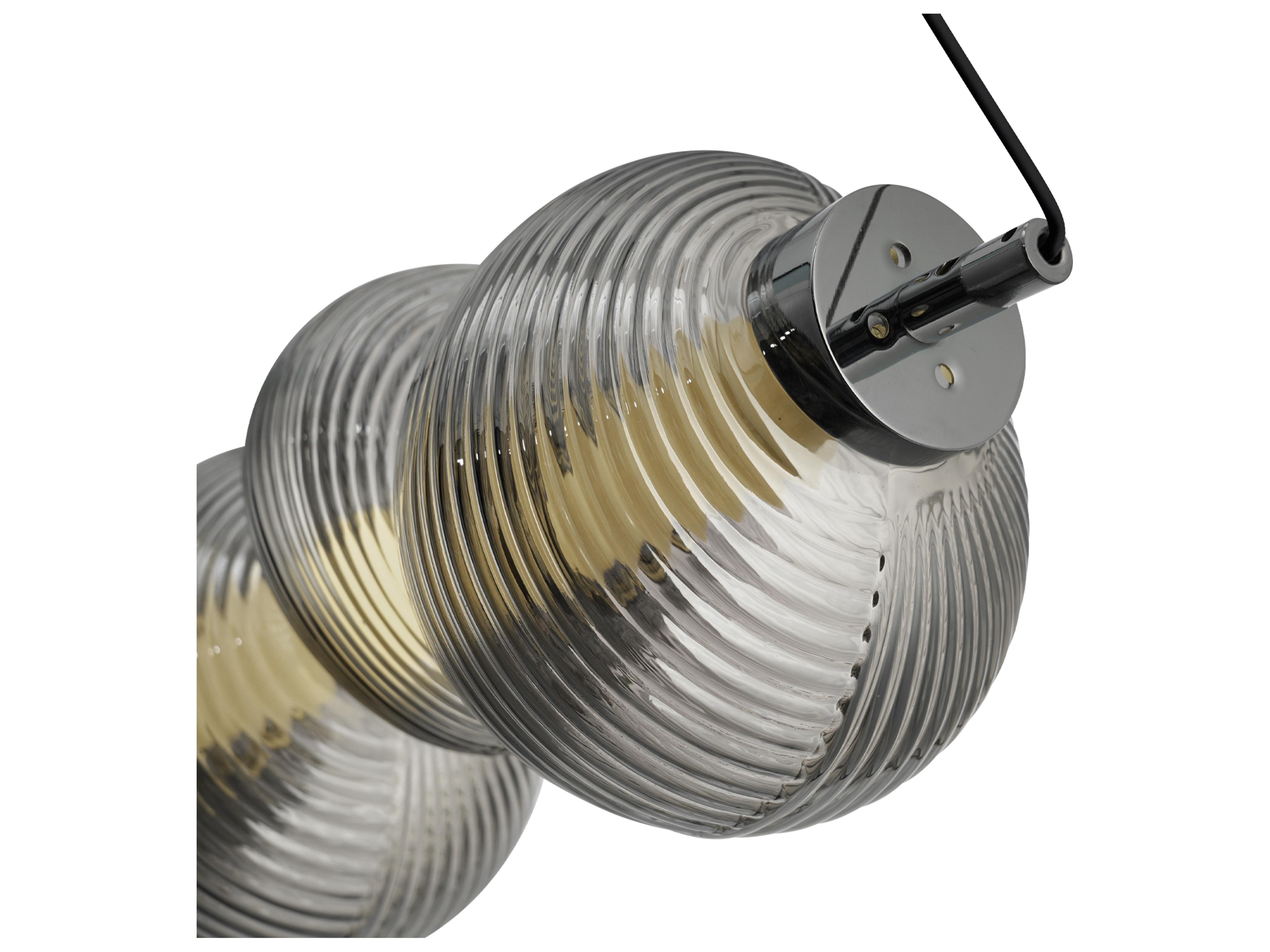 Artcraft Ariel 1-Light Chrome Linear Island Pendant