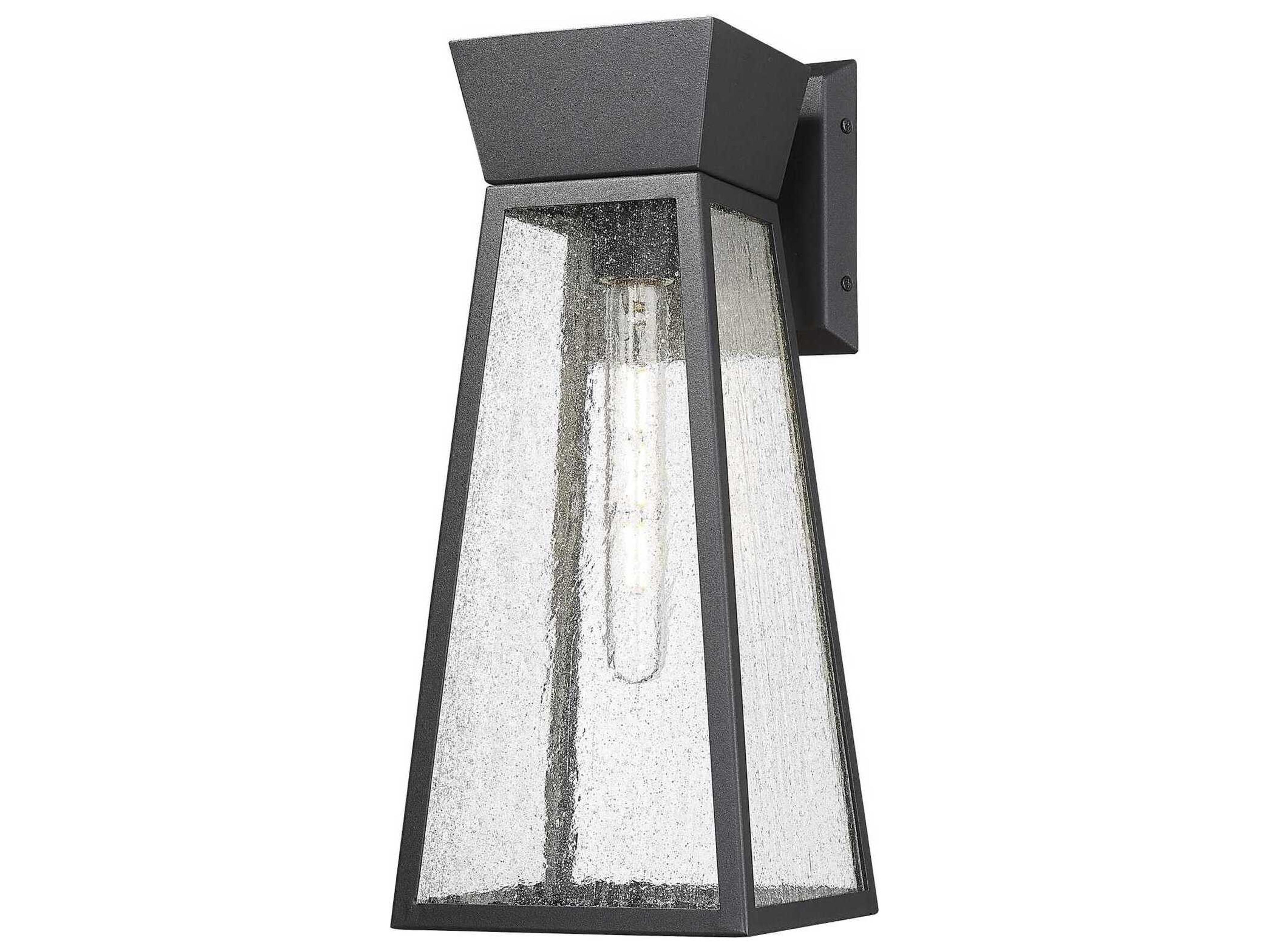 Lucian Outdoor Wall Light in Black