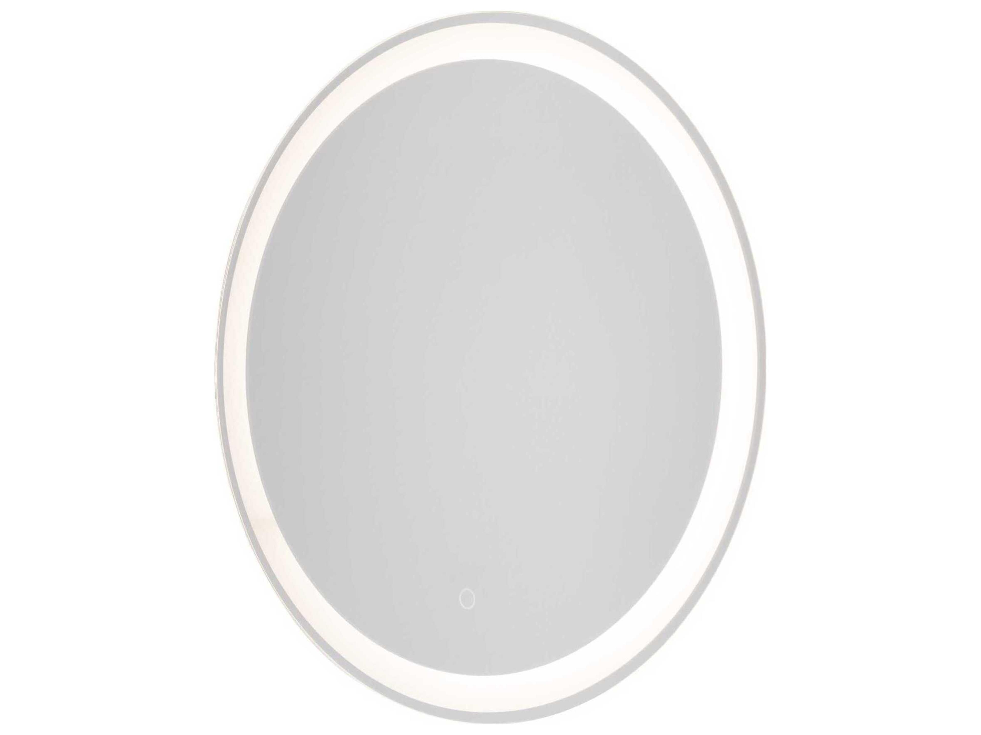 Reflections Round LED Mirror with Smart Touch Dimmer