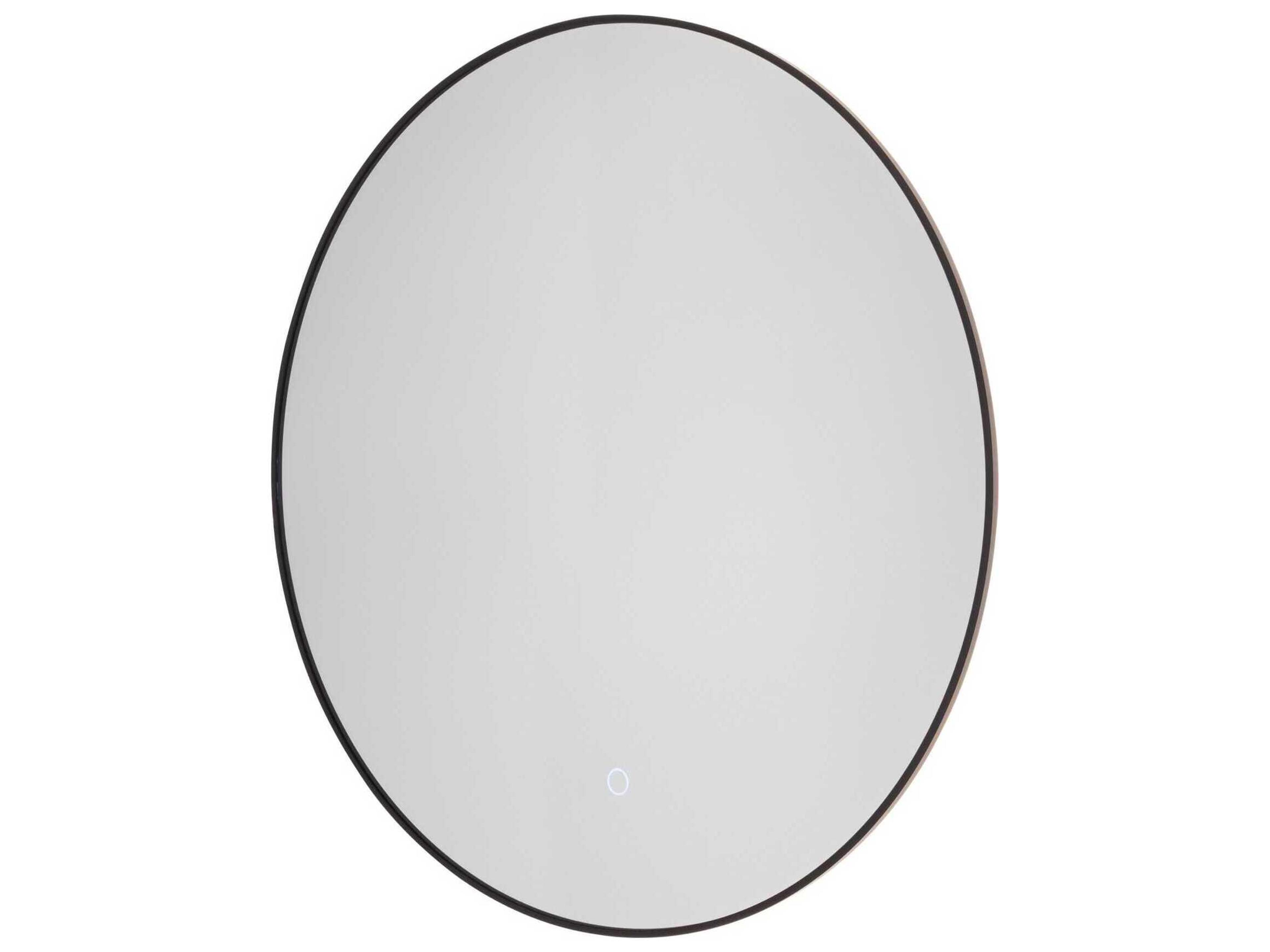 Reflections Round LED Wall Mirror with Touch Dimmer