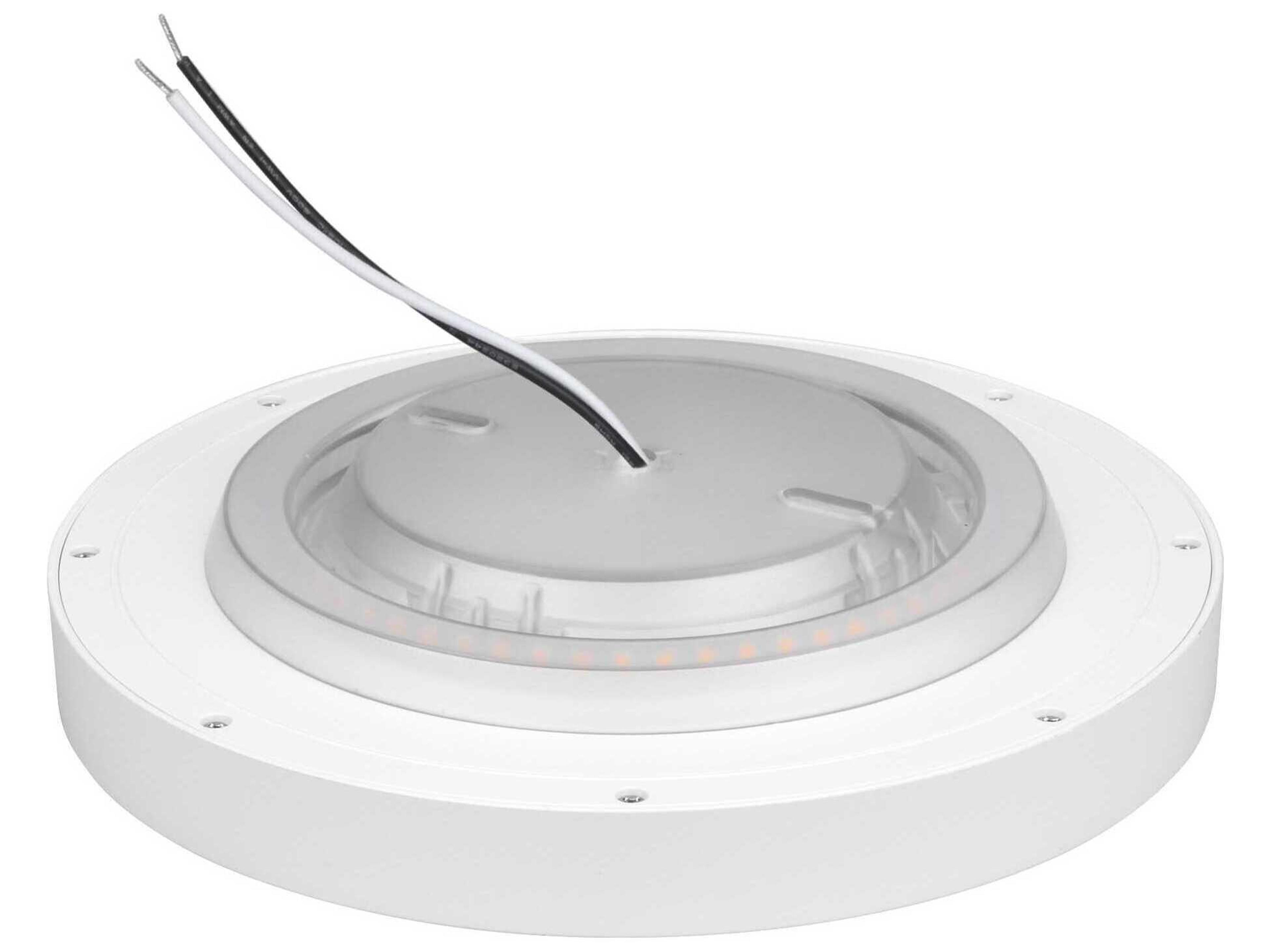 Artcraft Smart White LED Drum Flush Mount