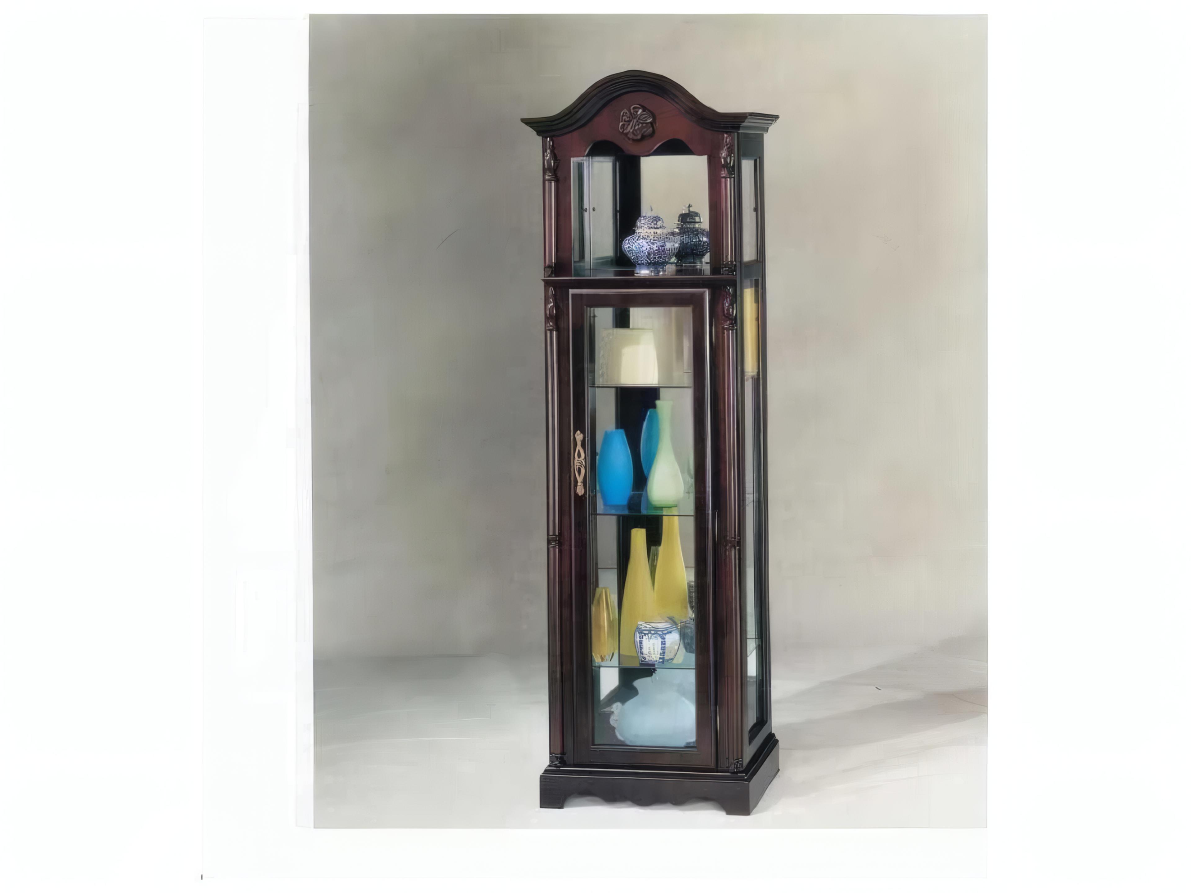 Acme Furniture Solid Wood Cherry Display Cabinet