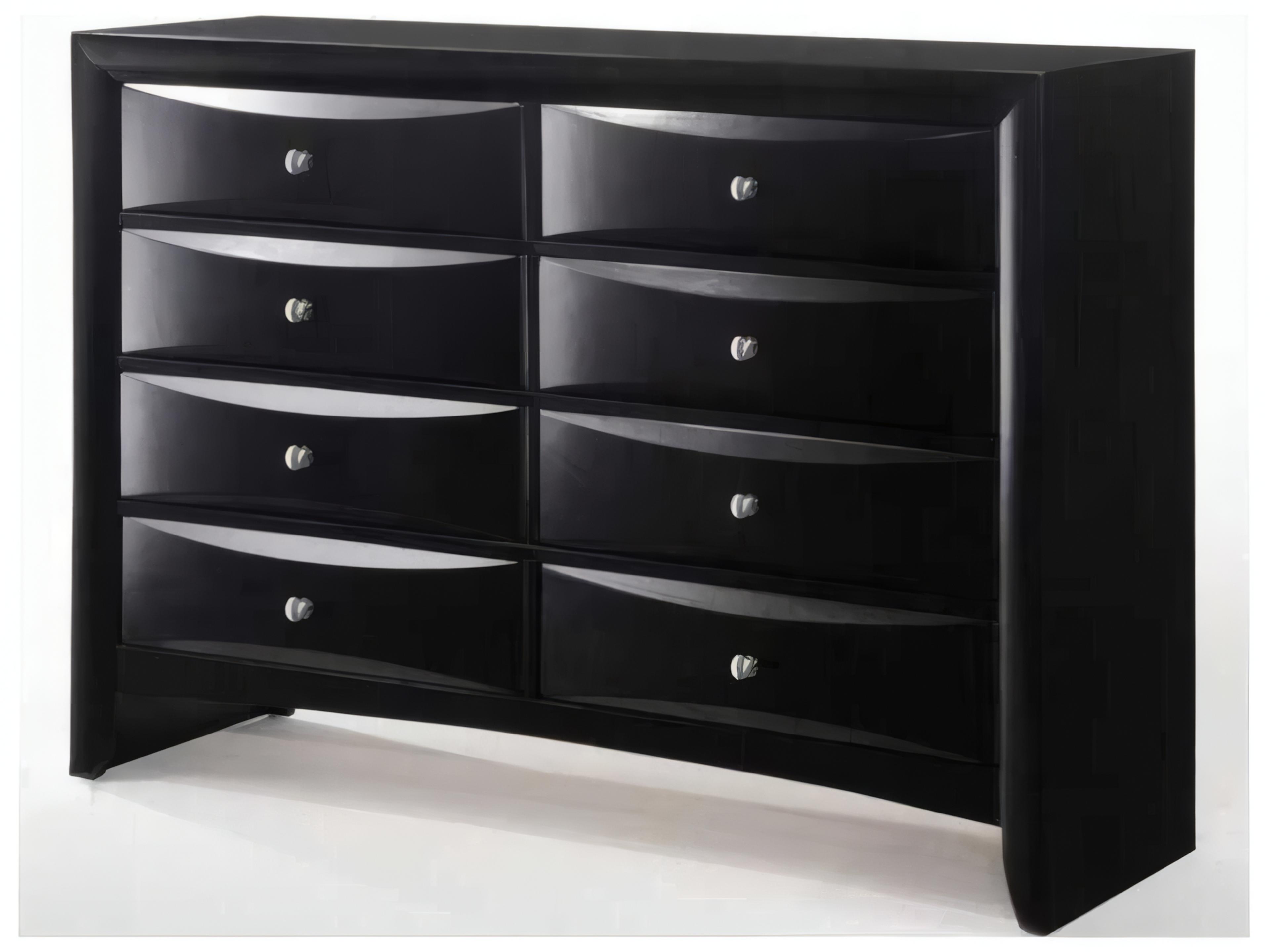 Ireland Rubberwood Double Dresser