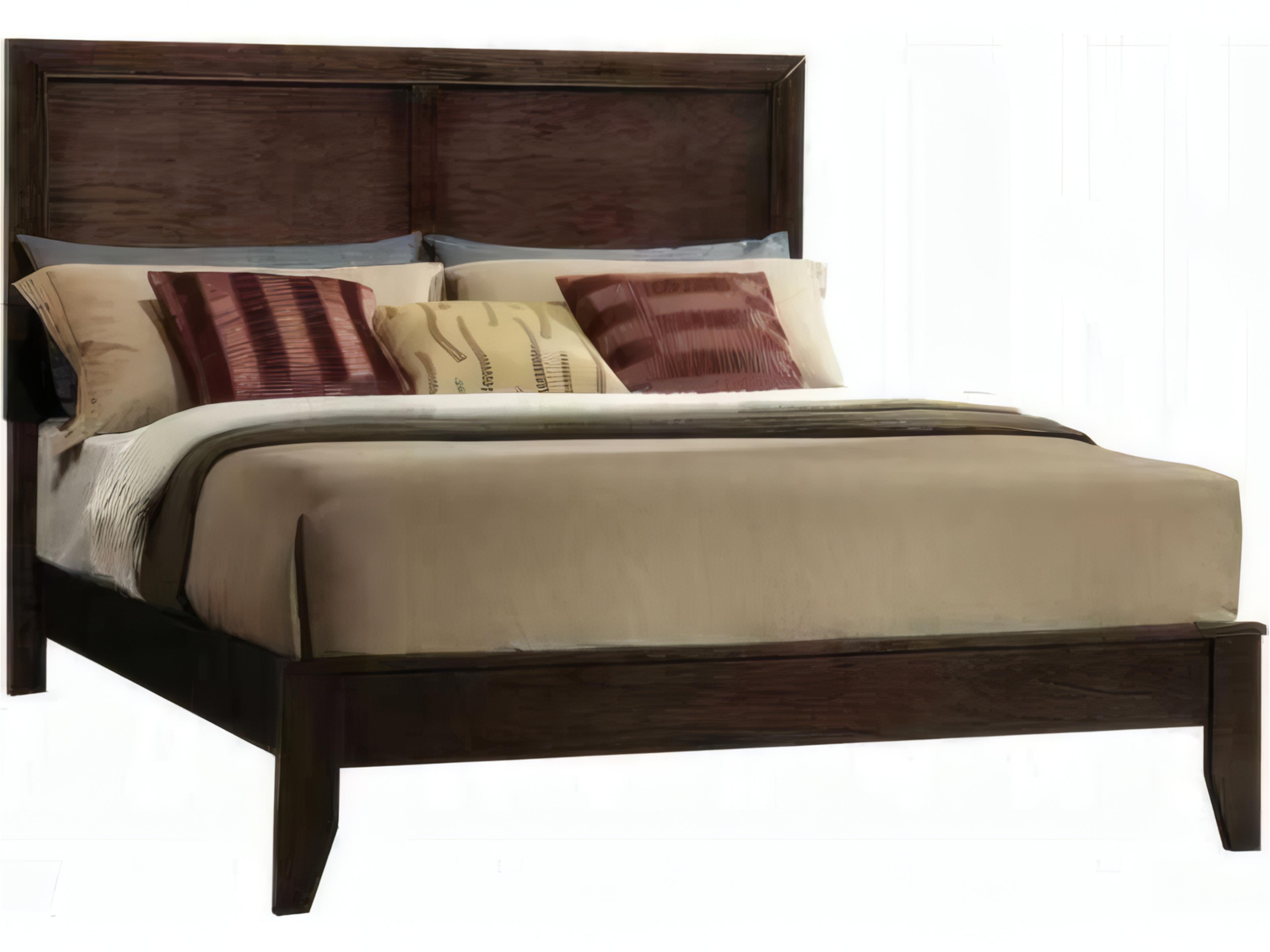 Acme Furniture Madison Espresso Brown Rubberwood Wood California King Platform Bed