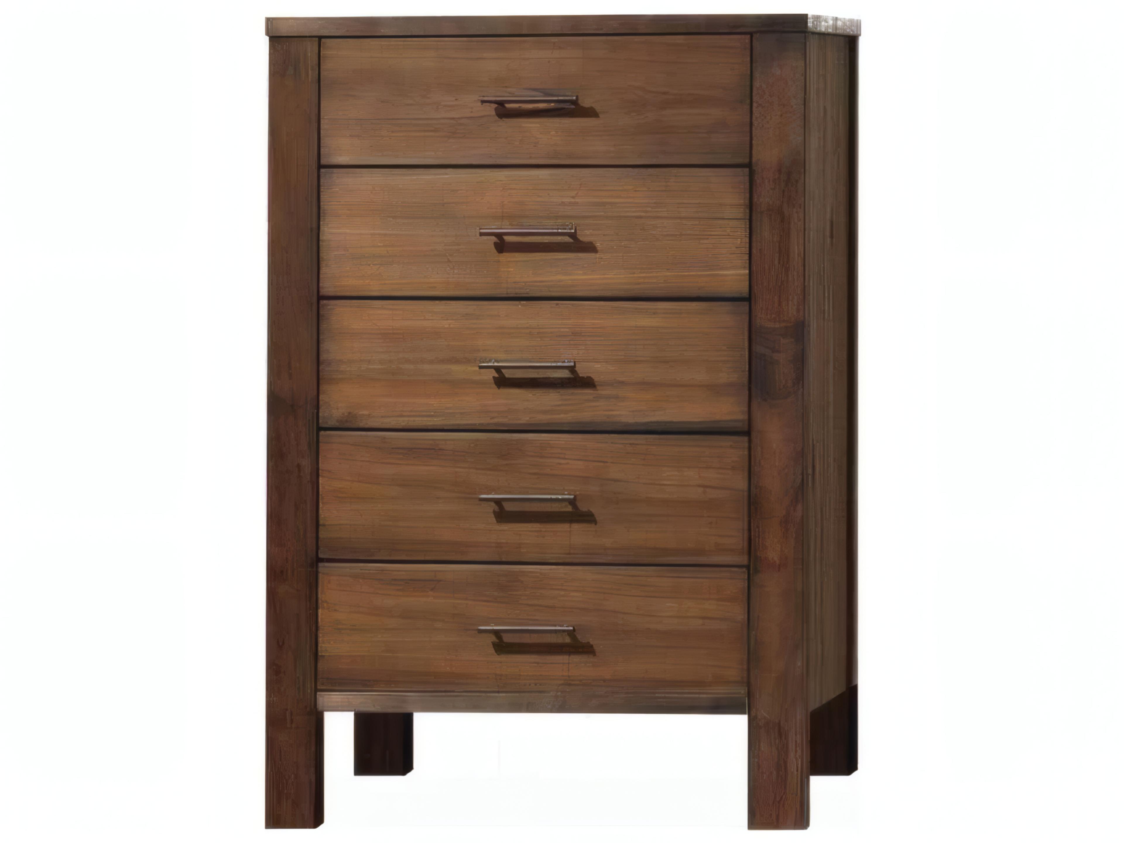 Merrilee Oak Brown Wood Accent Chest