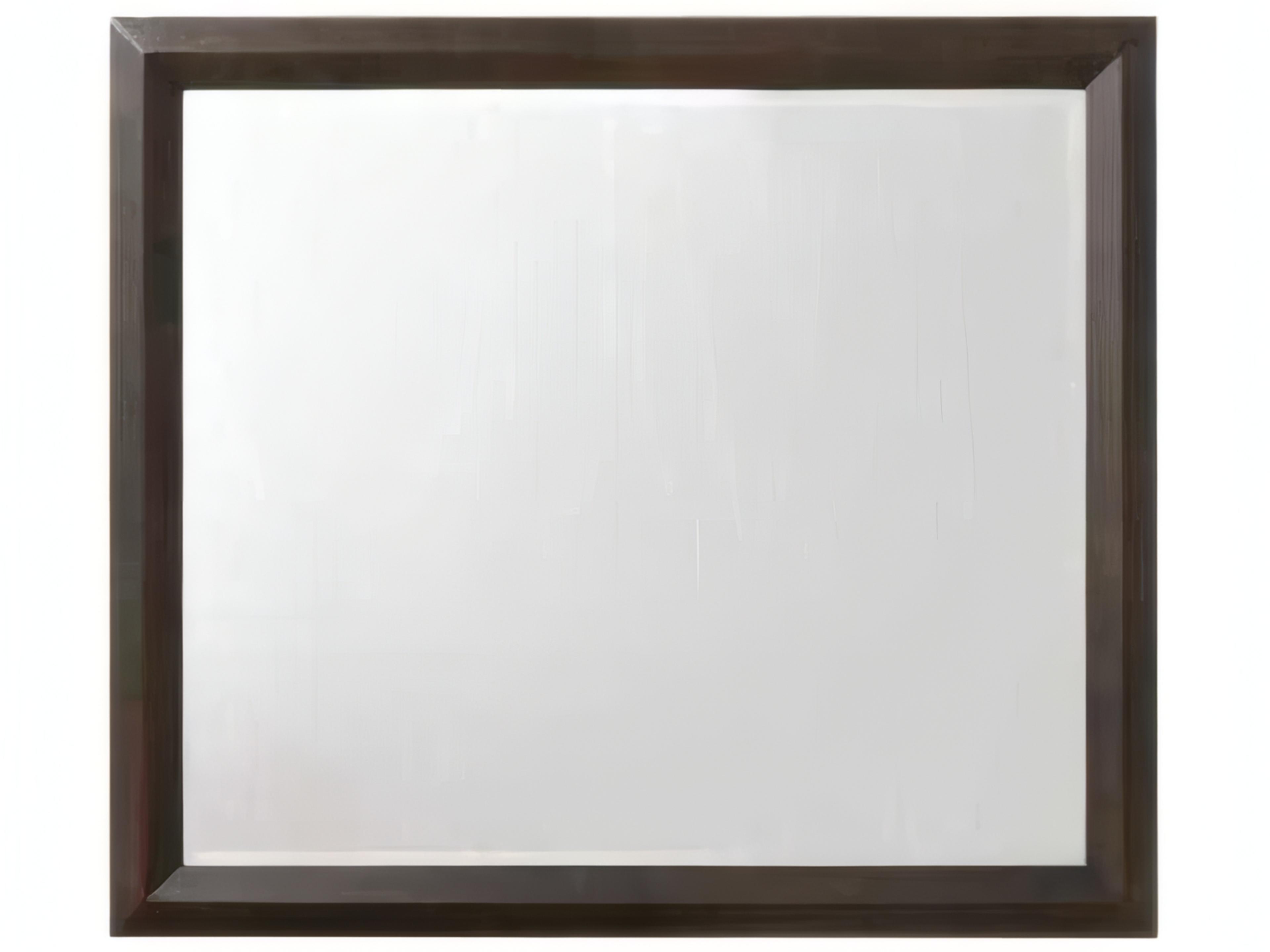 Espresso Rectangular Wall Mirror