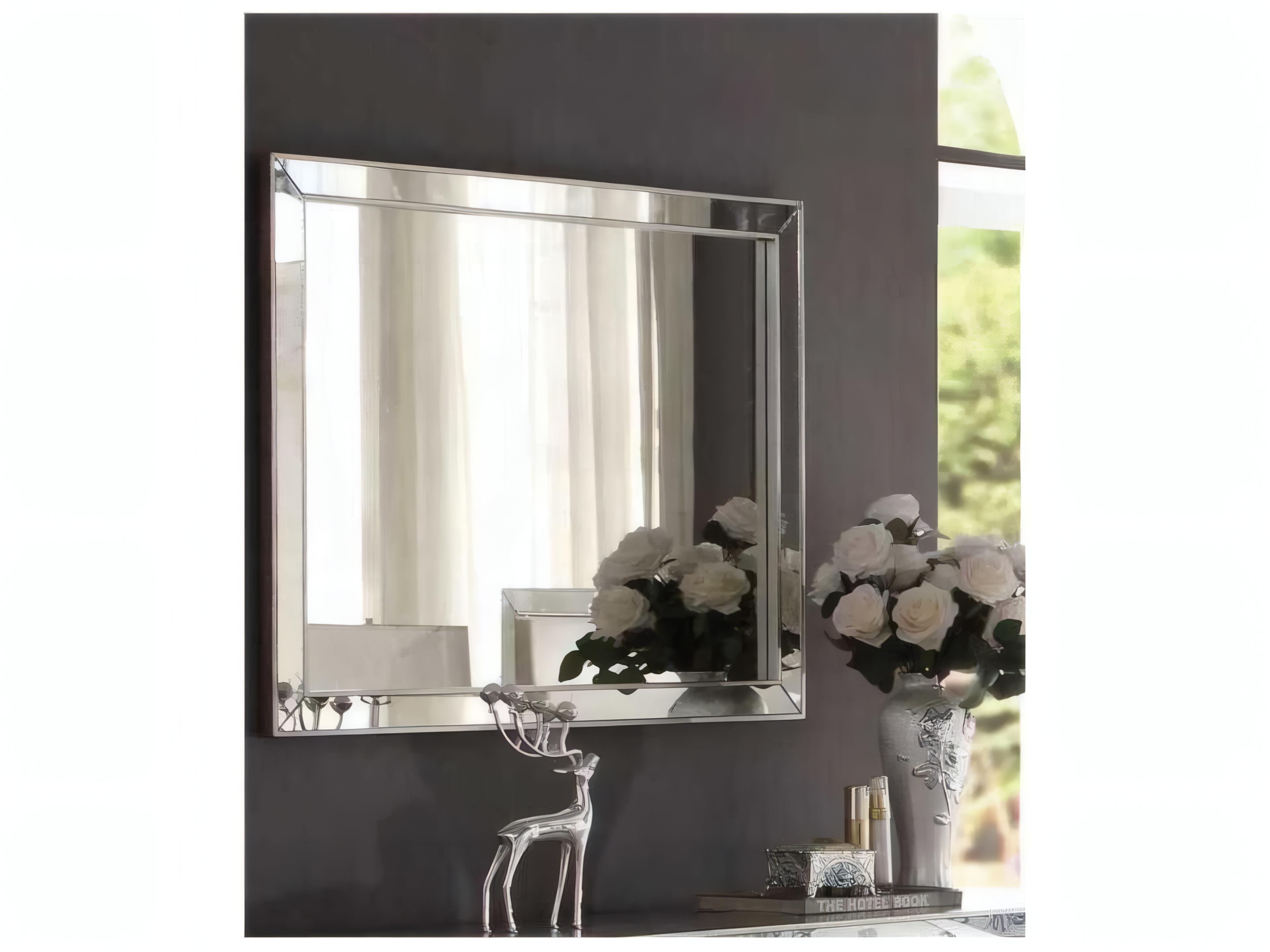 Acme Furniture Platinum Rectangular Wall Mirror