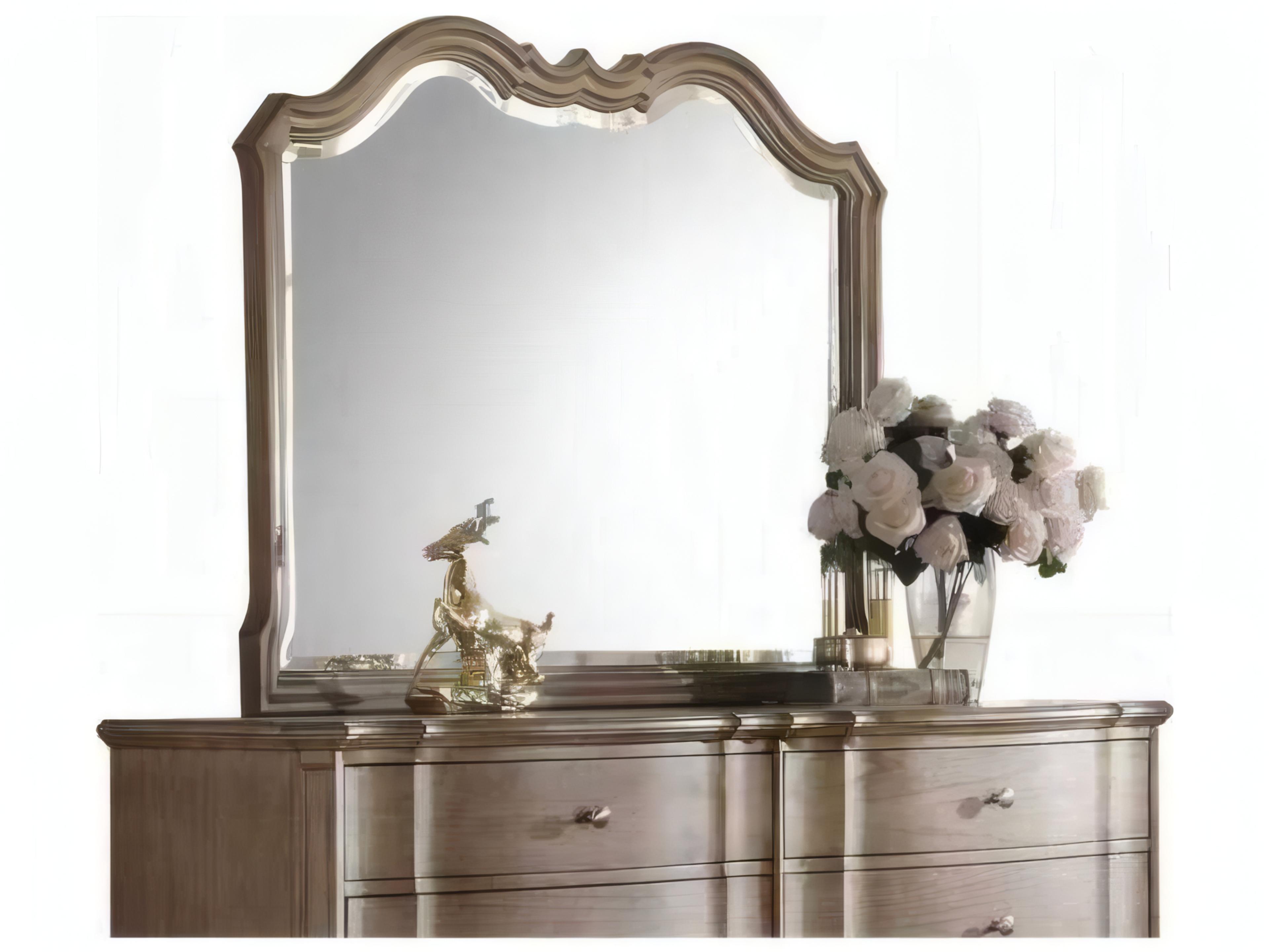 Chelmsford Antique Taupe Dresser Mirror