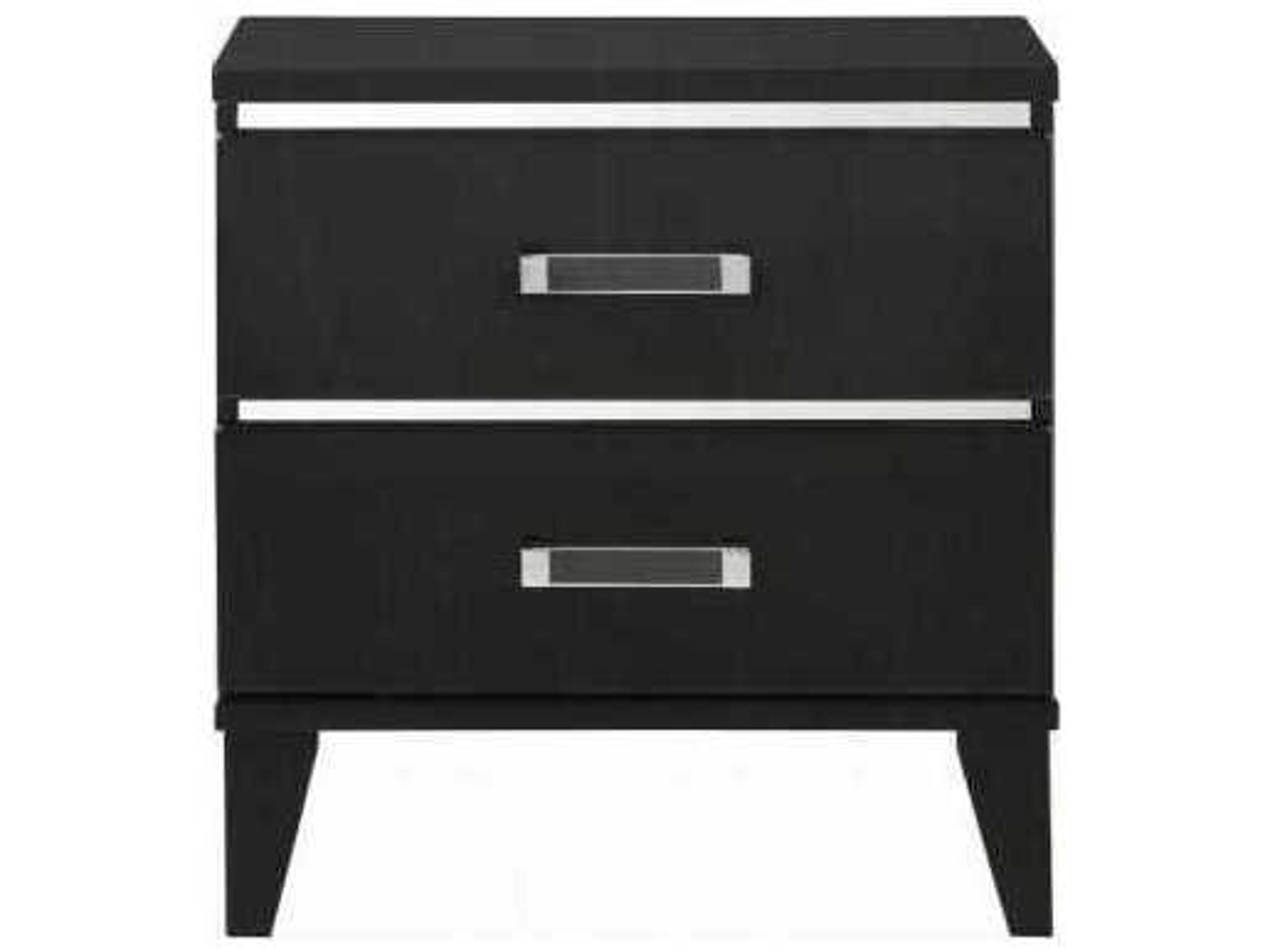 Acme Furniture 2-Drawers Rubberwood Nightstand