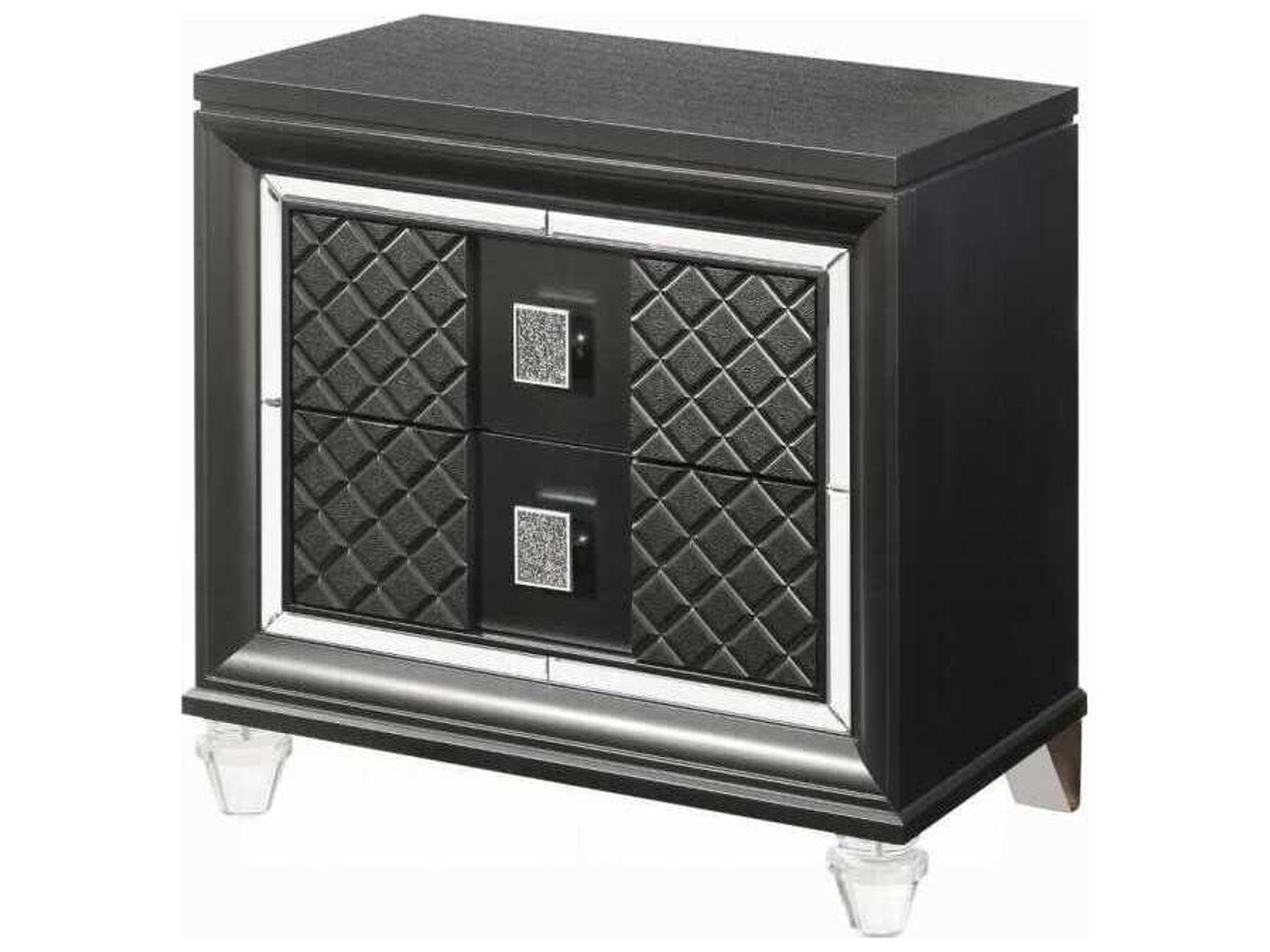 Sawyer 2-Drawers Solid Wood Nightstand