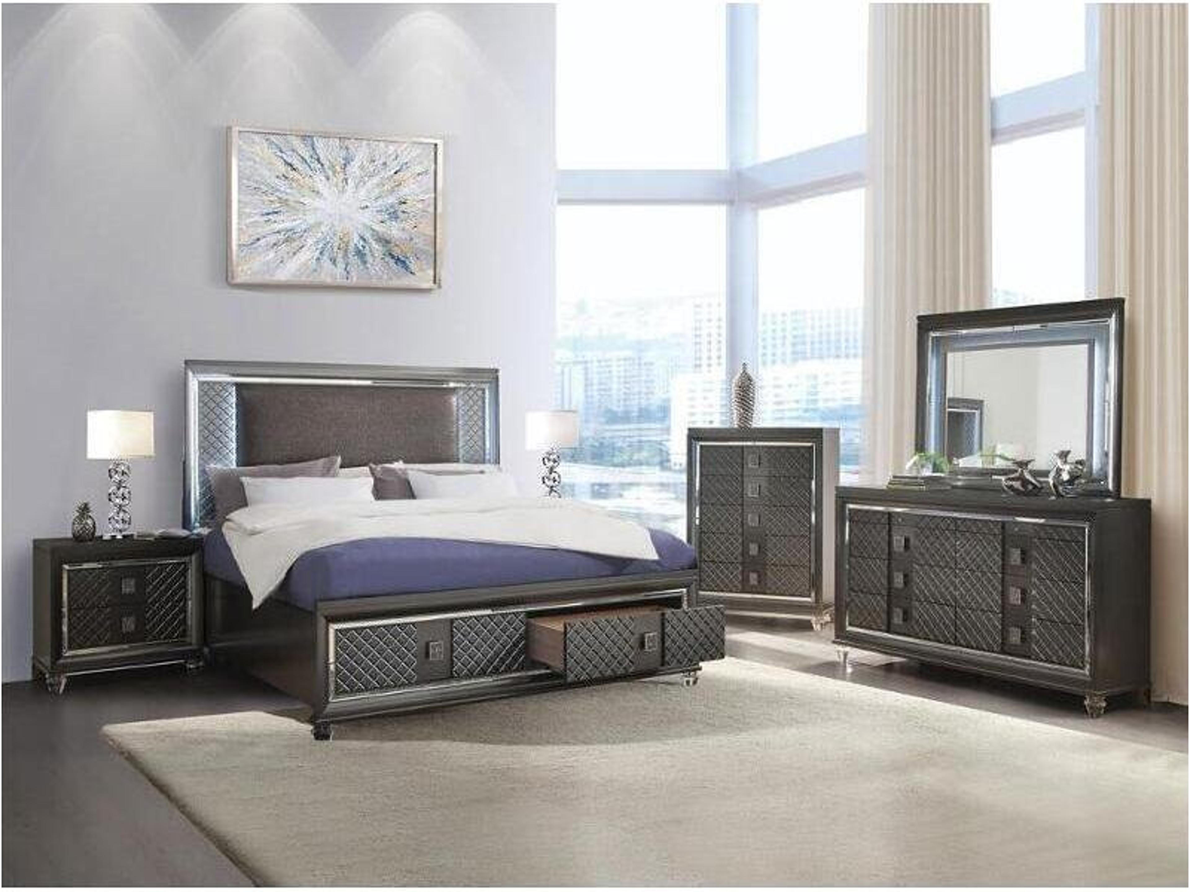 Acme Furniture Sawyer 2-Drawers Solid Wood Nightstand