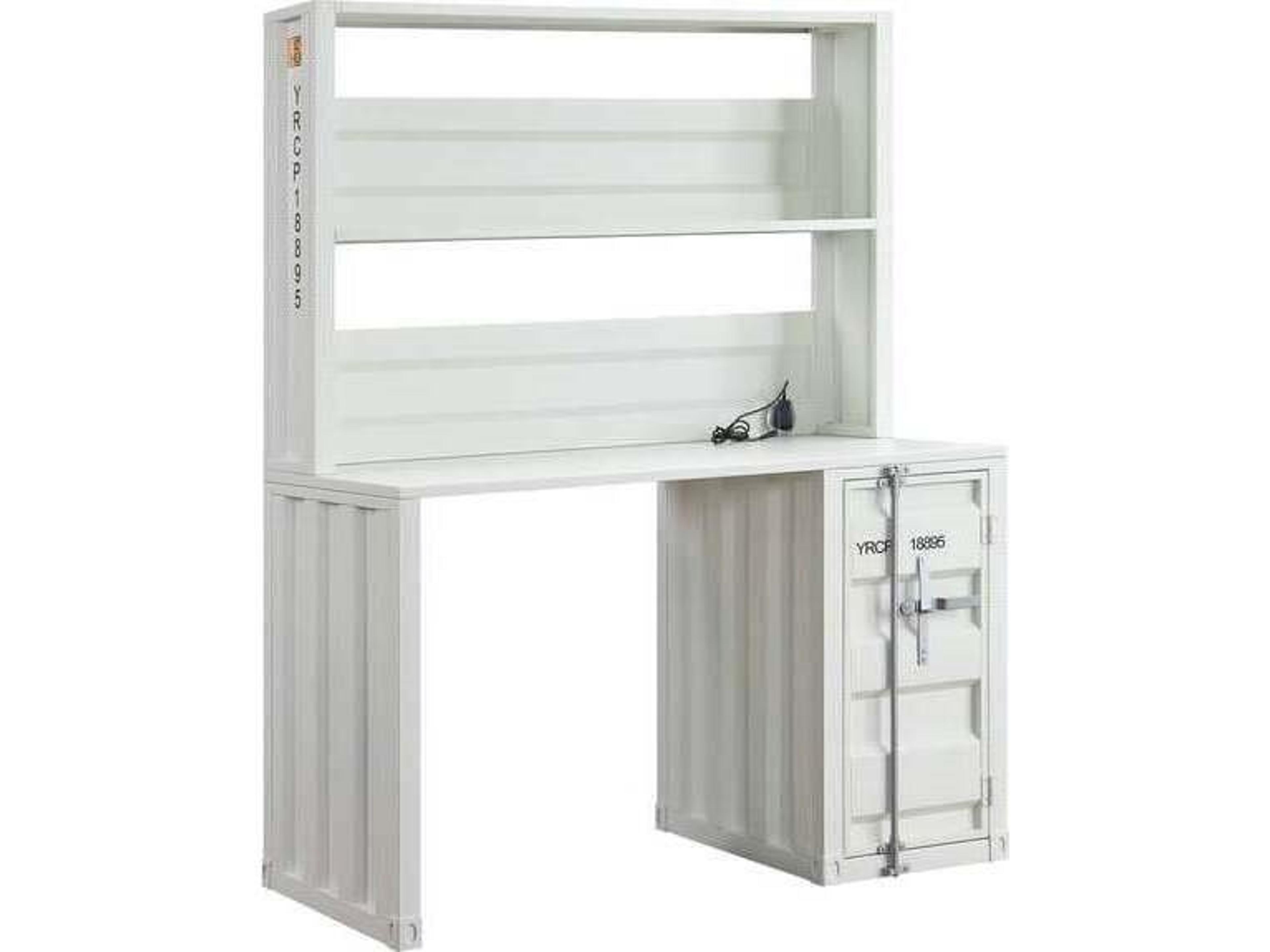 Cargo White Writing Desk