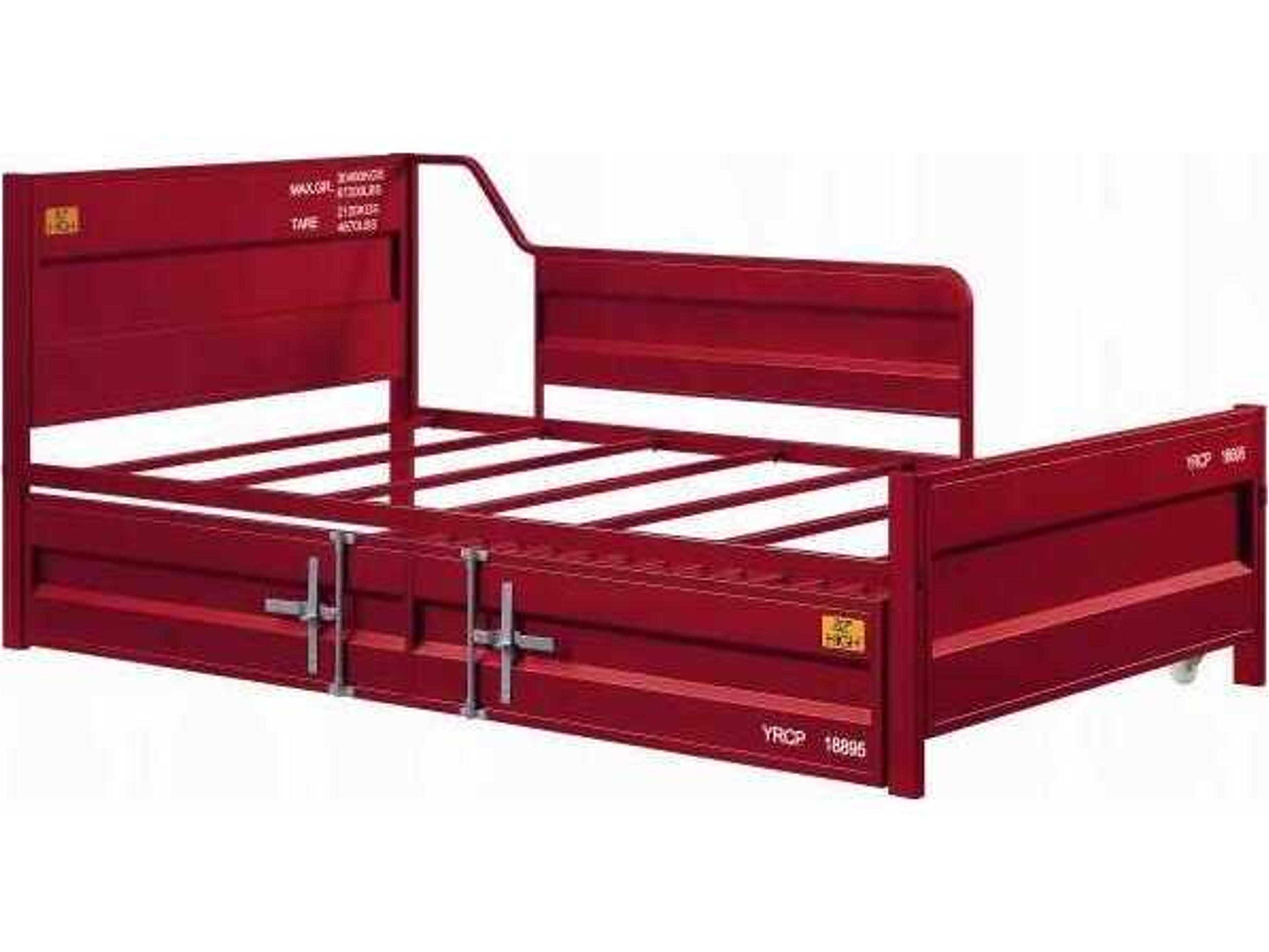 Cargo Red Twin Daybed Bed