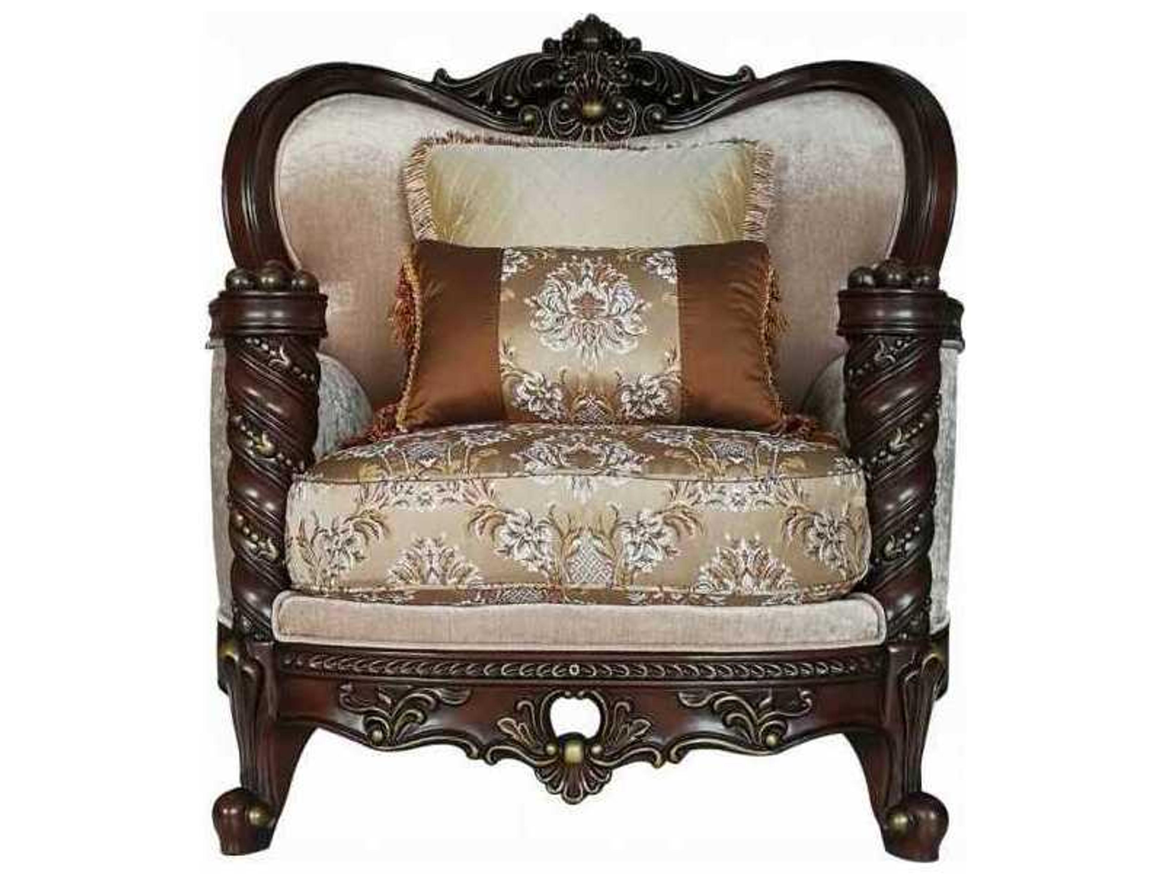Devayne Beige Accent Chair