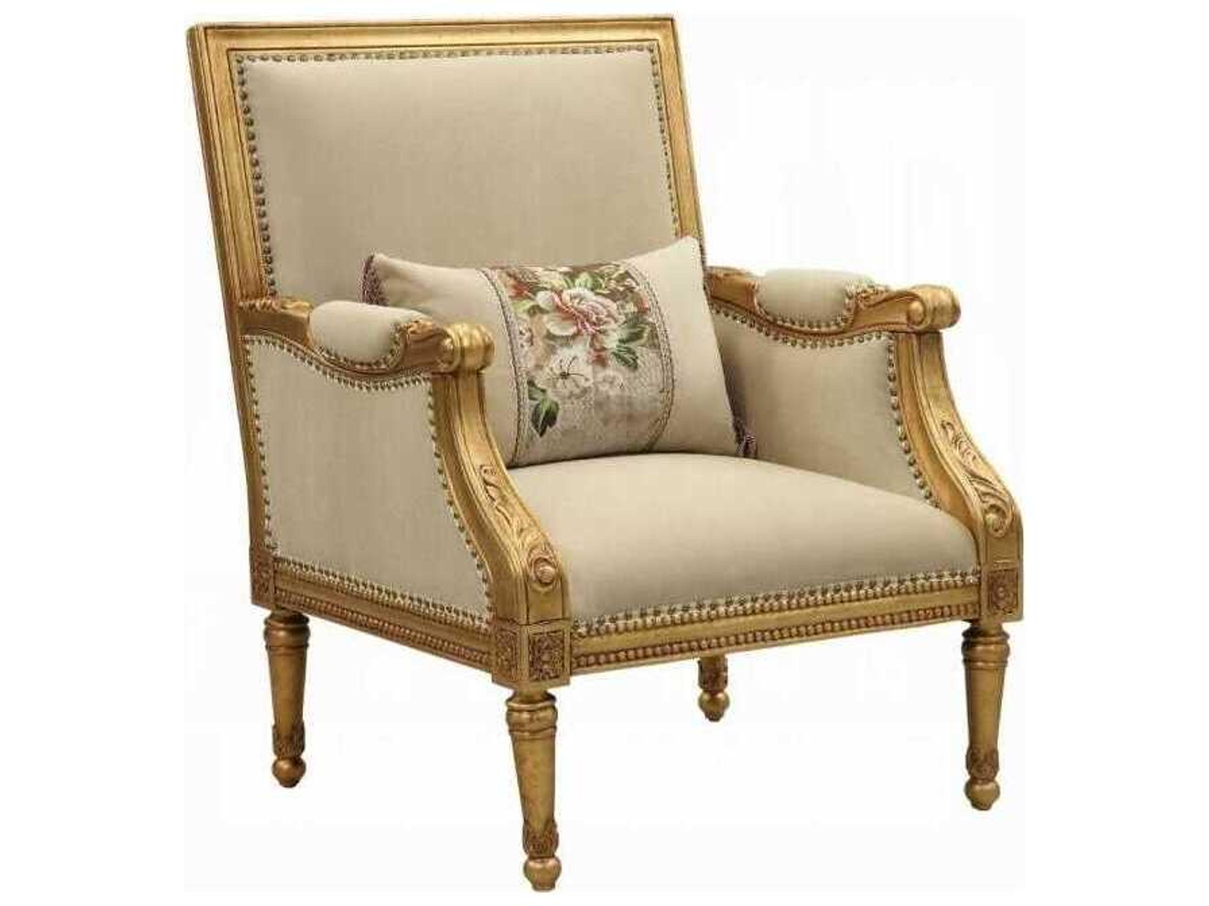 Daesha Beige Accent Chair