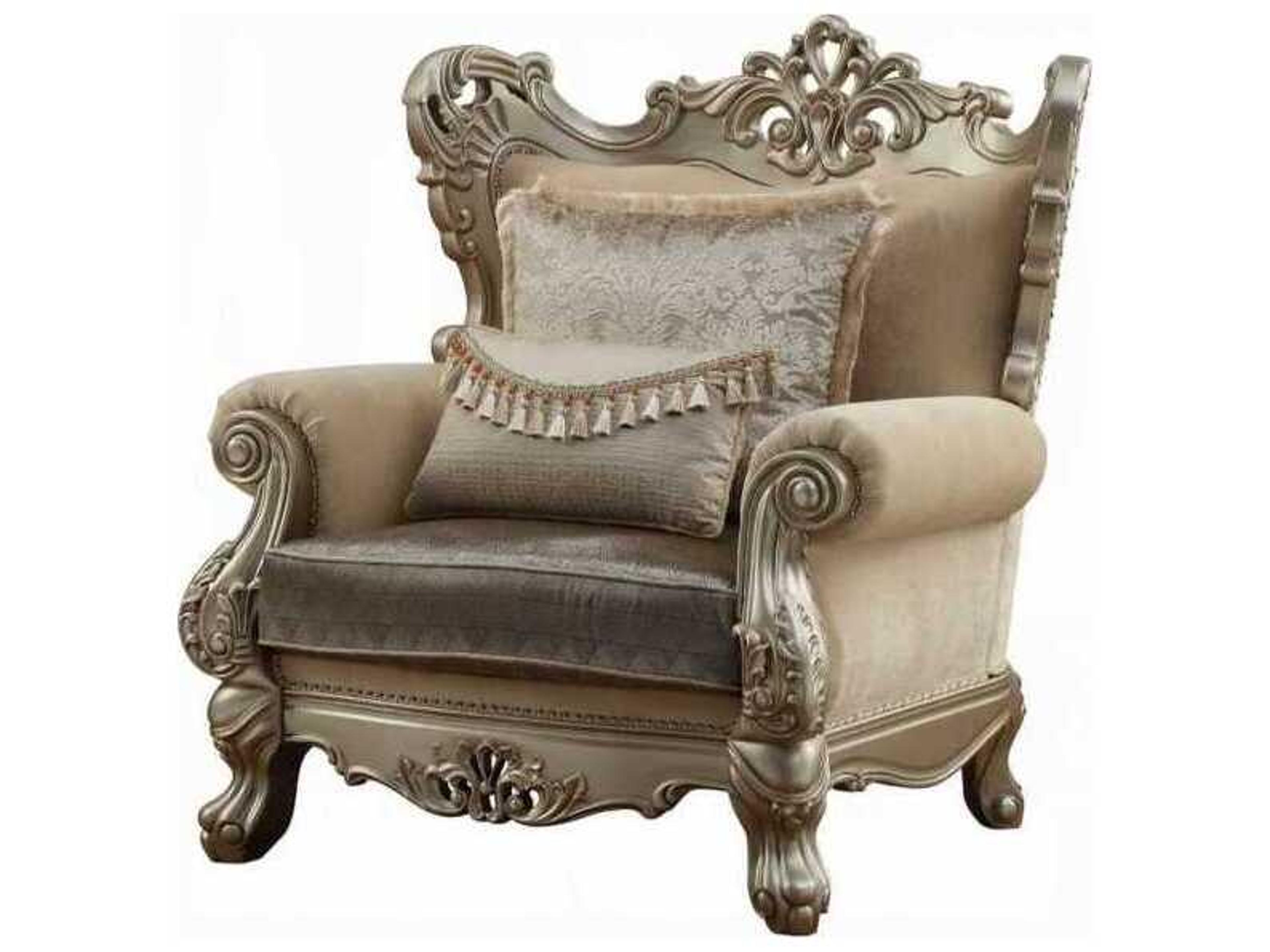 Ranita Champagne Accent Chair