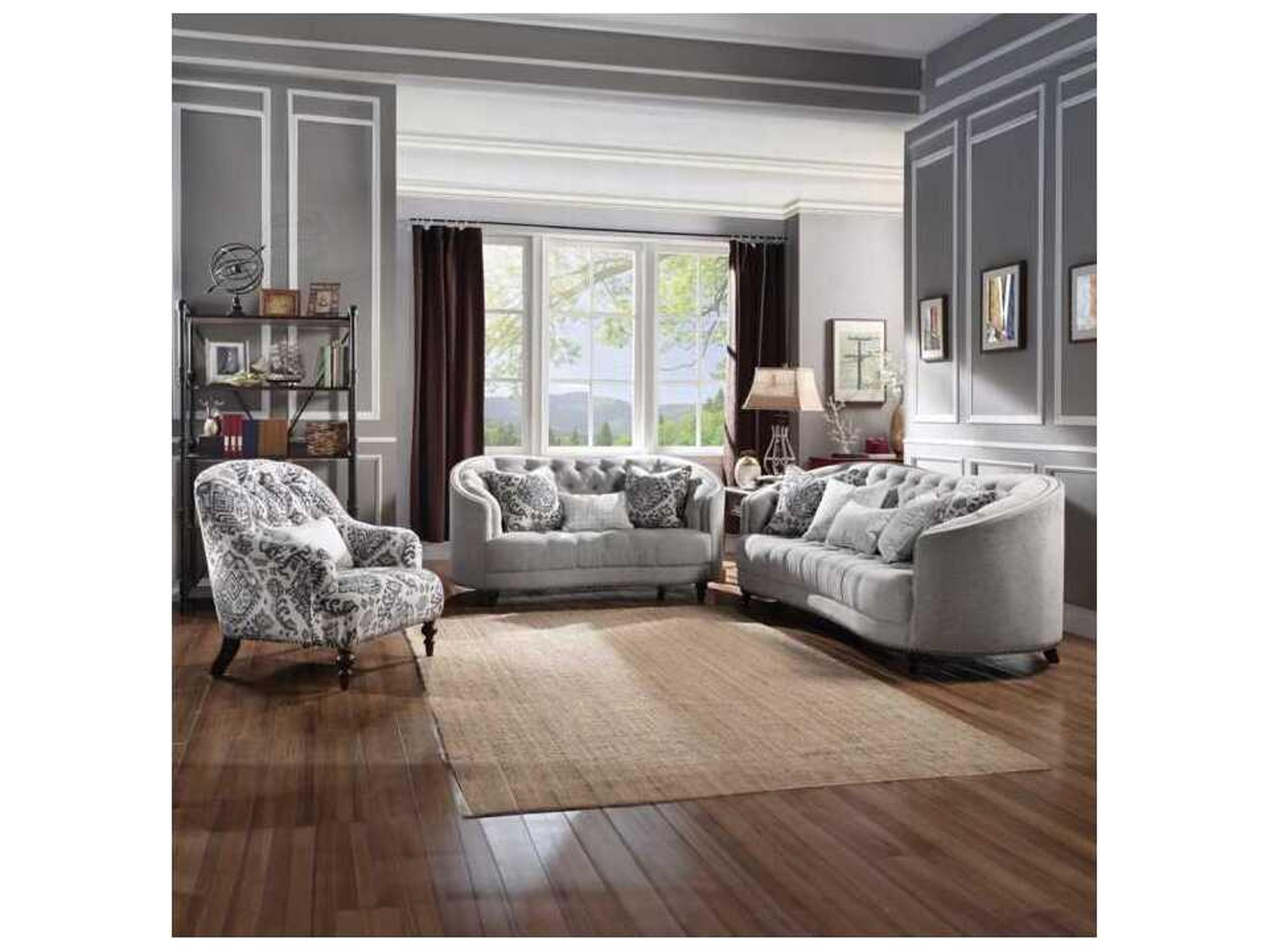 Acme Furniture Gray Accent Chair