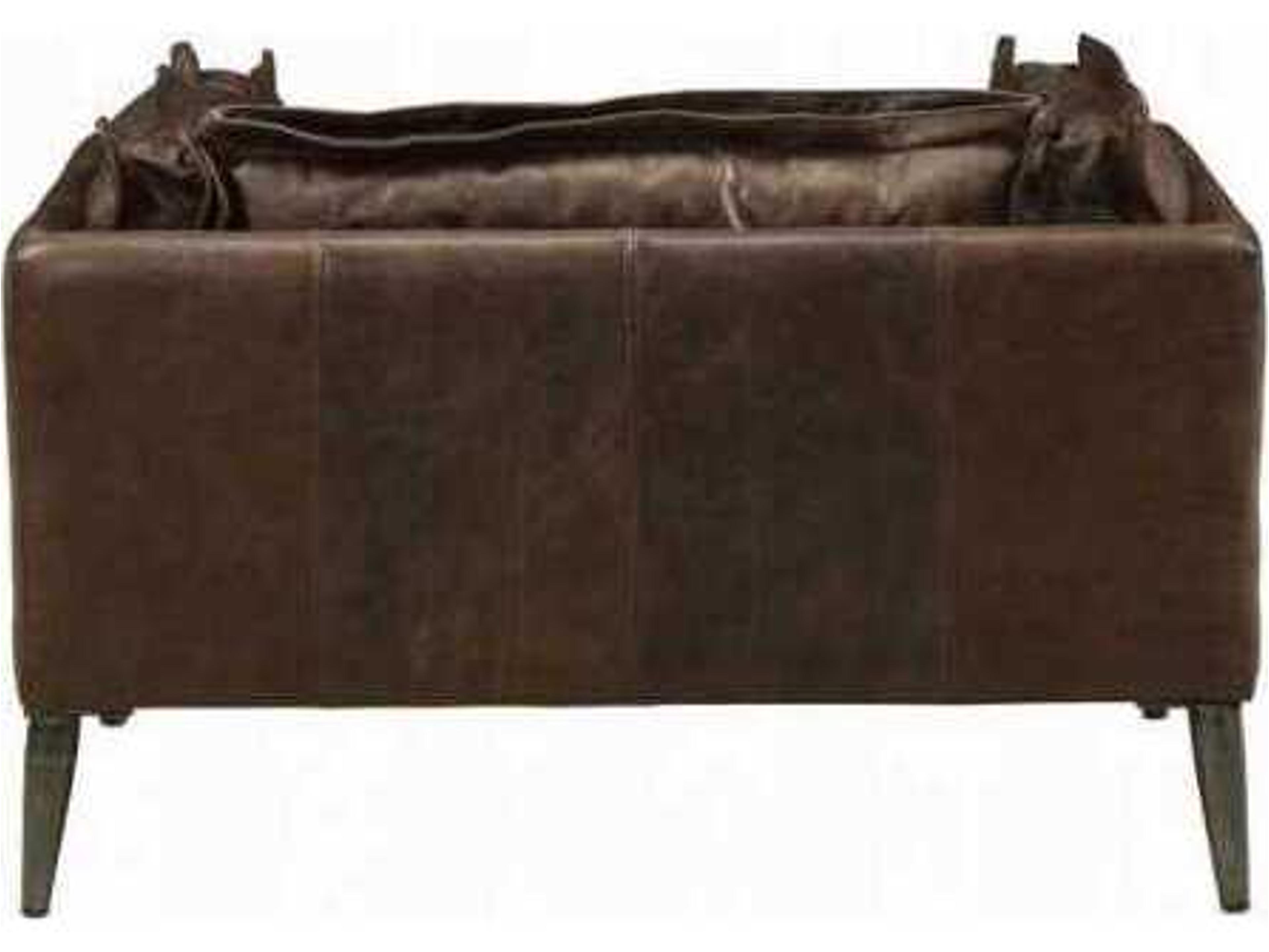 Acme Furniture Porchester Brown Leather Accent Chair