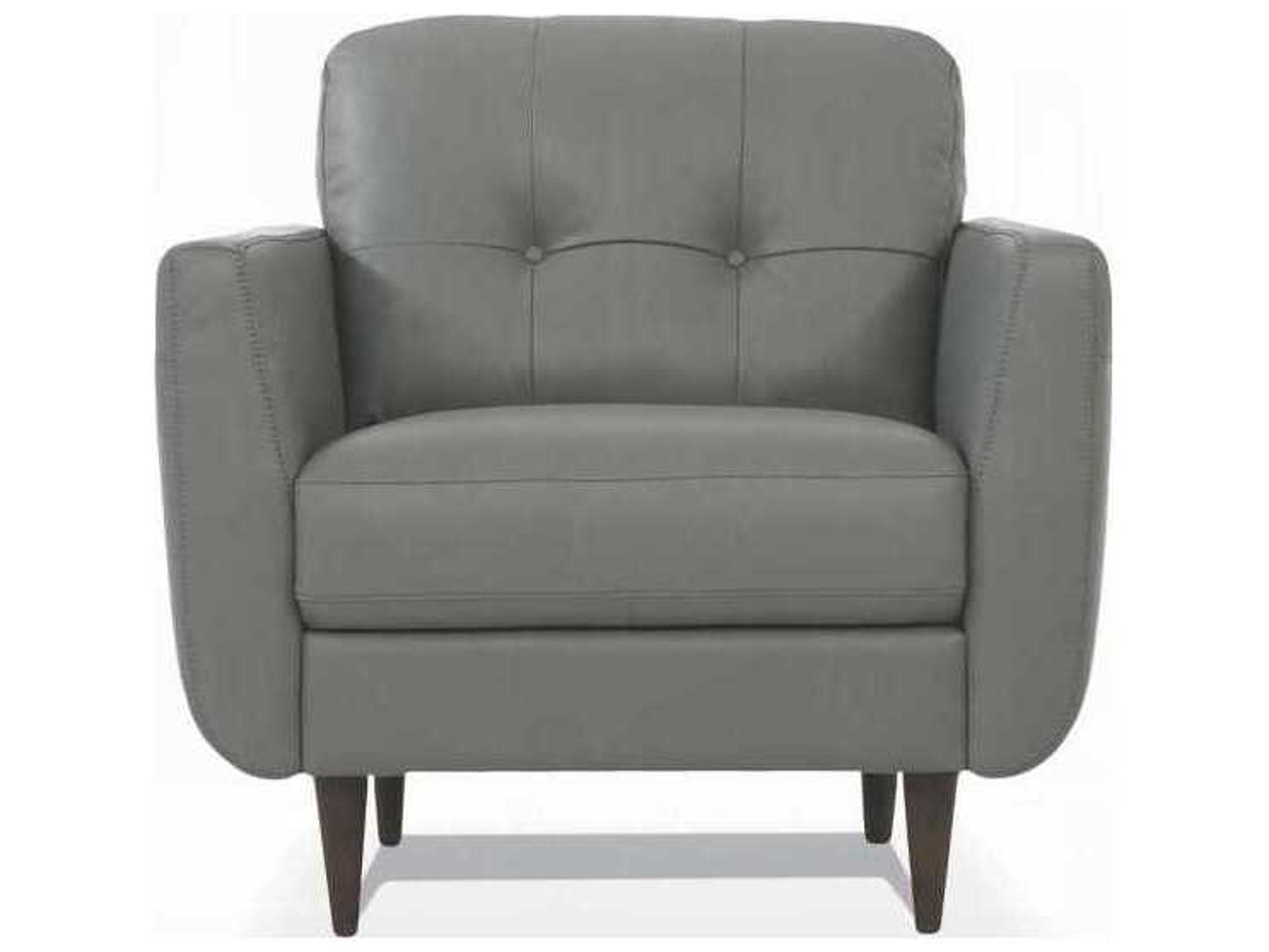 Acme Furniture Radwan Green Leather Club Chair