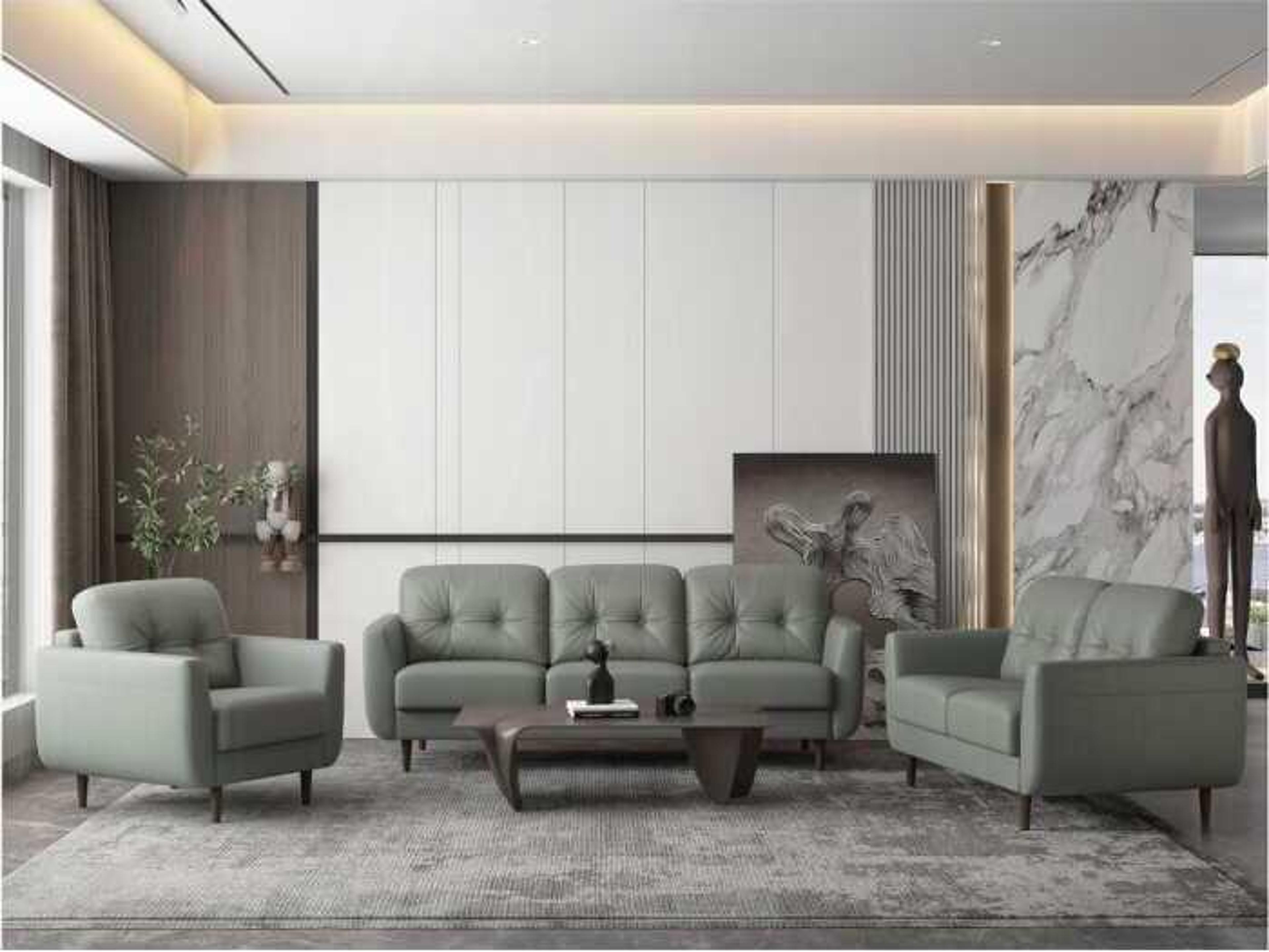 Acme Furniture Radwan Green Leather Club Chair