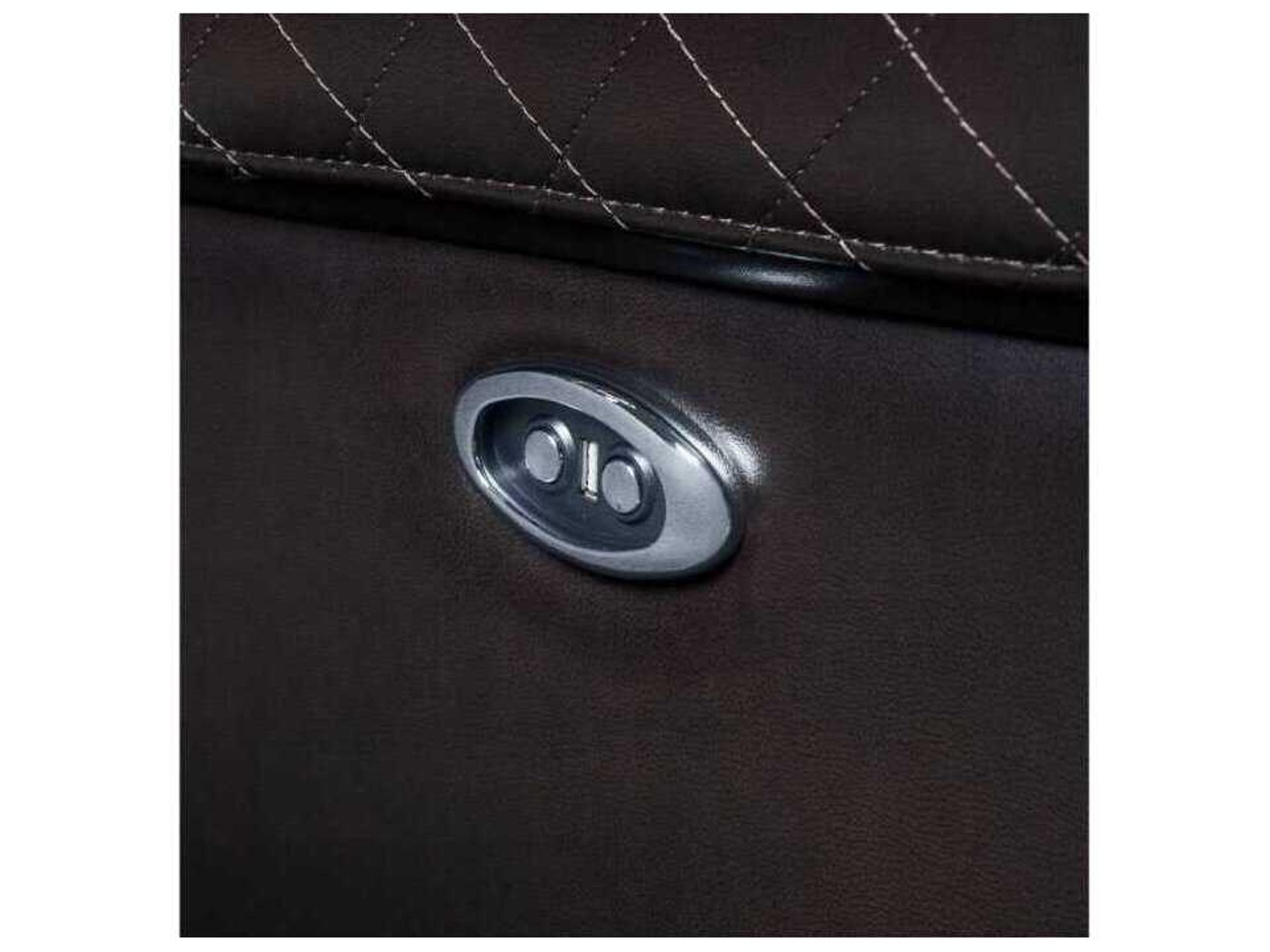 Acme Furniture Braylon Brown Synthetic Leather Faux Recliner