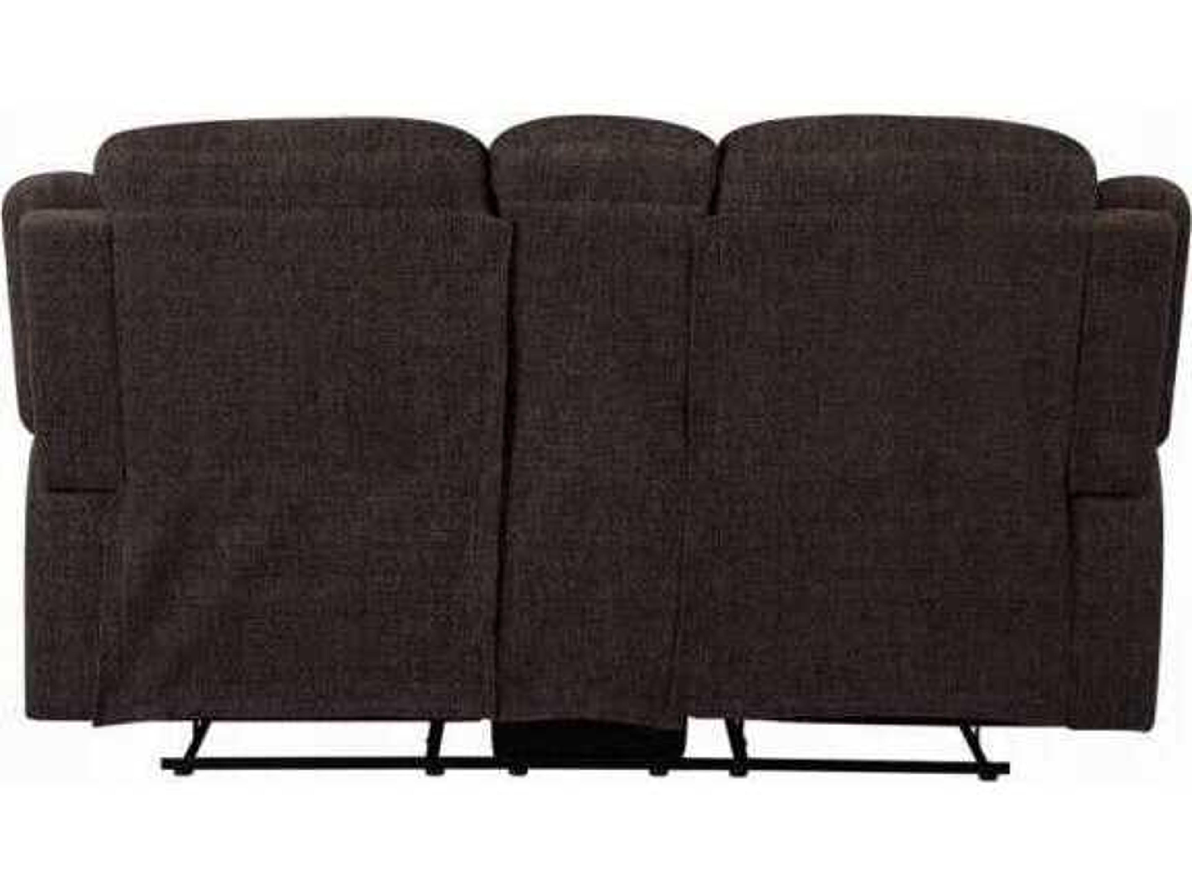 Acme Furniture Madden Brown Chenille Upholstered Loveseat