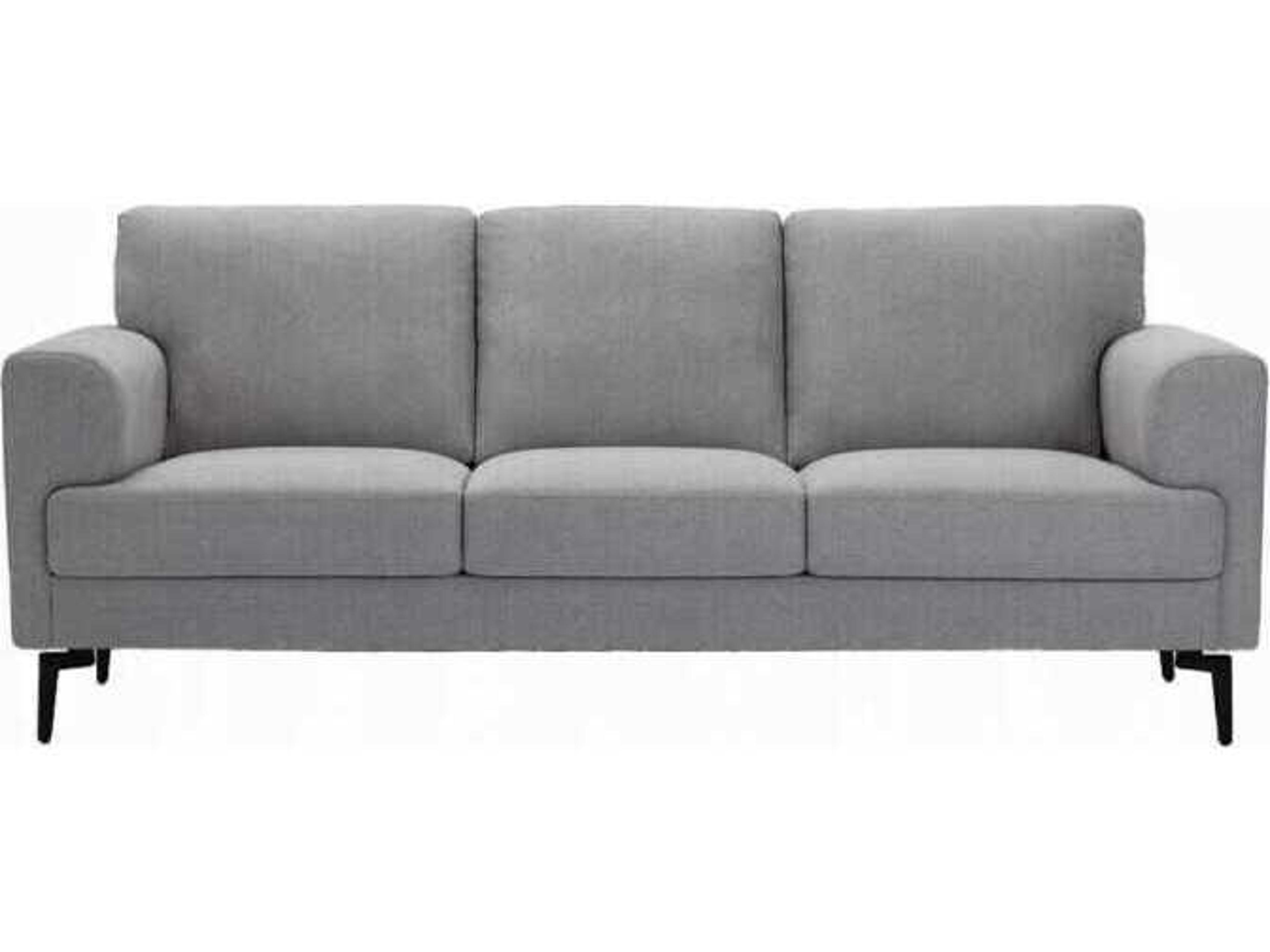 Acme Furniture Kyrene Light Gray Linen Upholstered Sofa