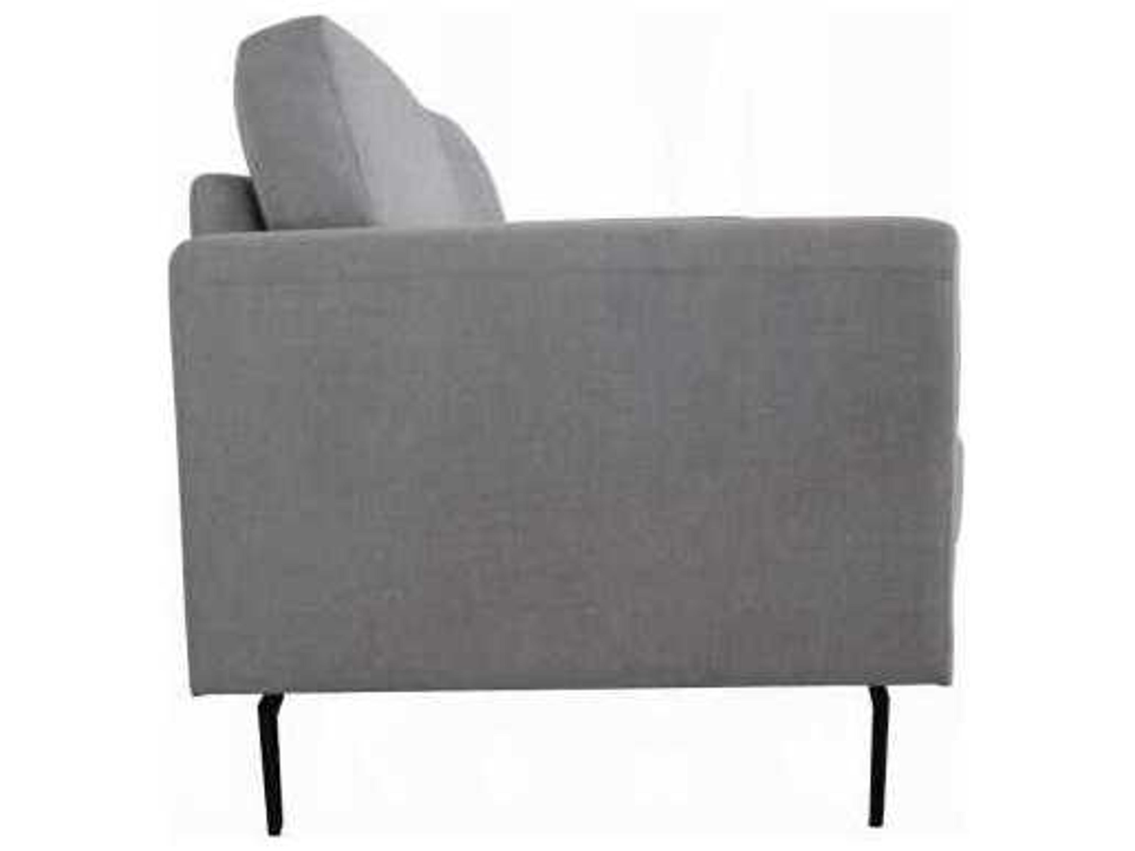 Acme Furniture Kyrene Light Gray Linen Upholstered Loveseat