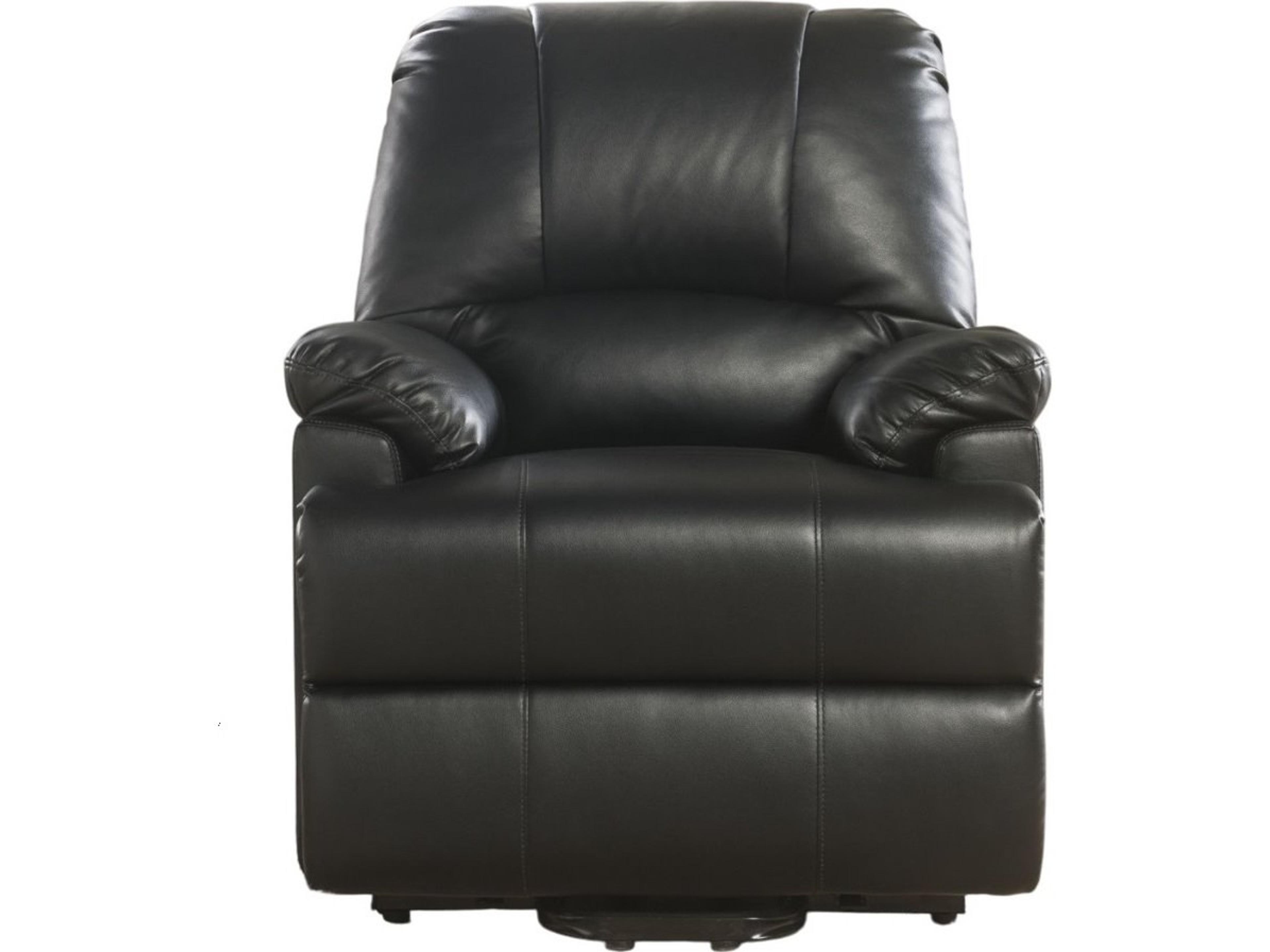 Acme Furniture Ixora Black Synthetic Leather Faux Recliner