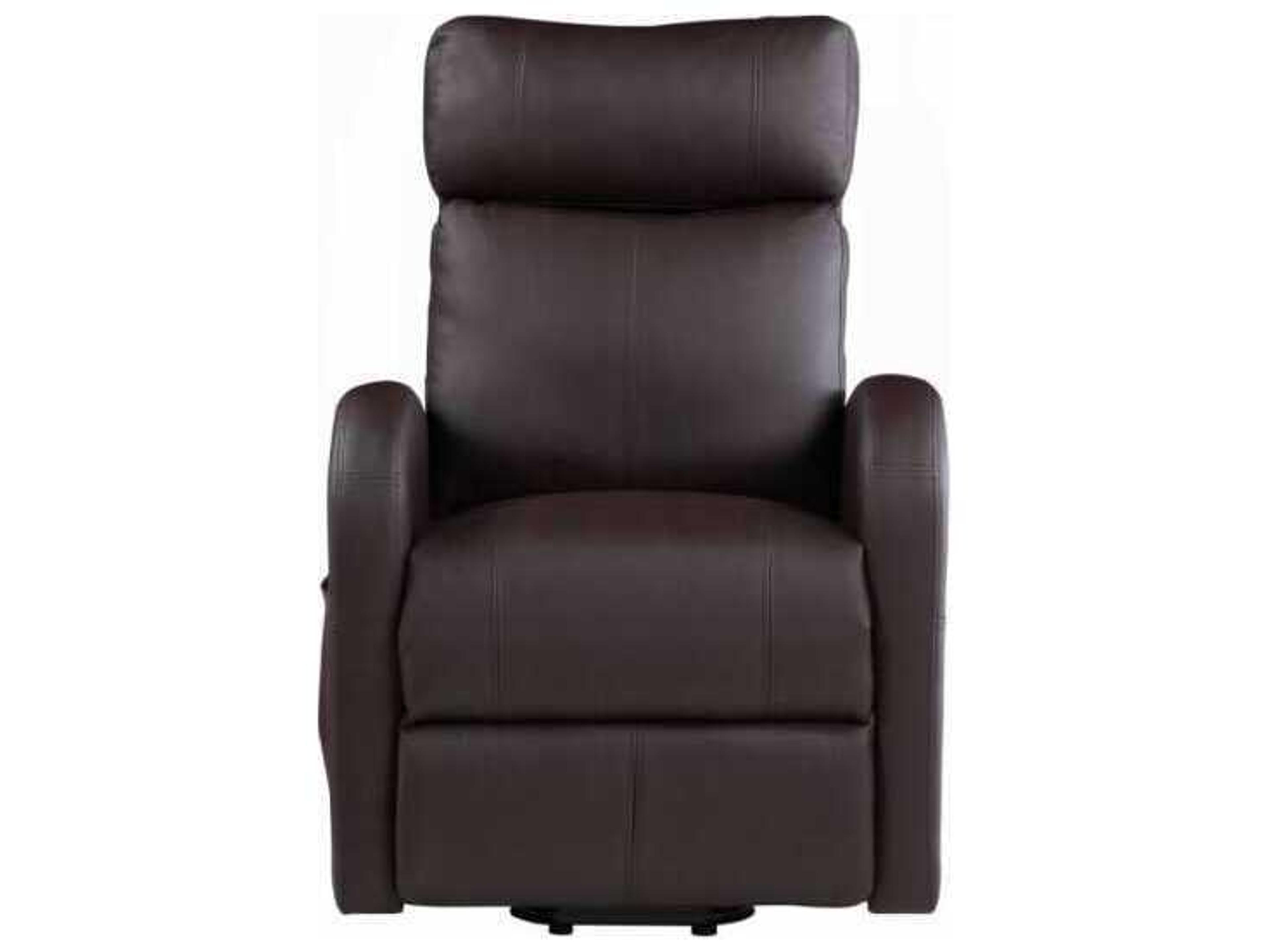 Acme Furniture Ricardo Brown Synthetic Leather Faux Recliner