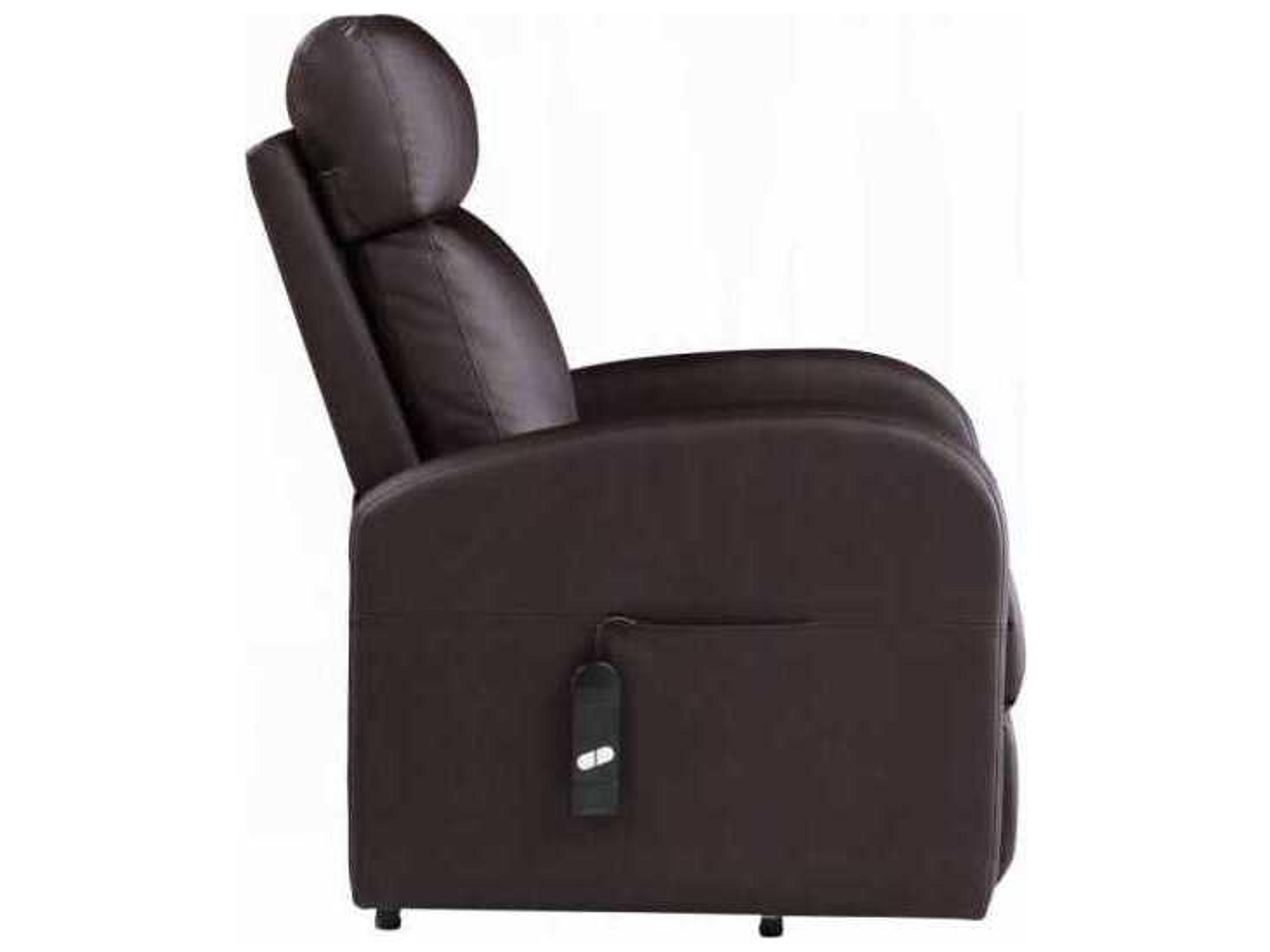 Acme Furniture Ricardo Brown Synthetic Leather Faux Recliner