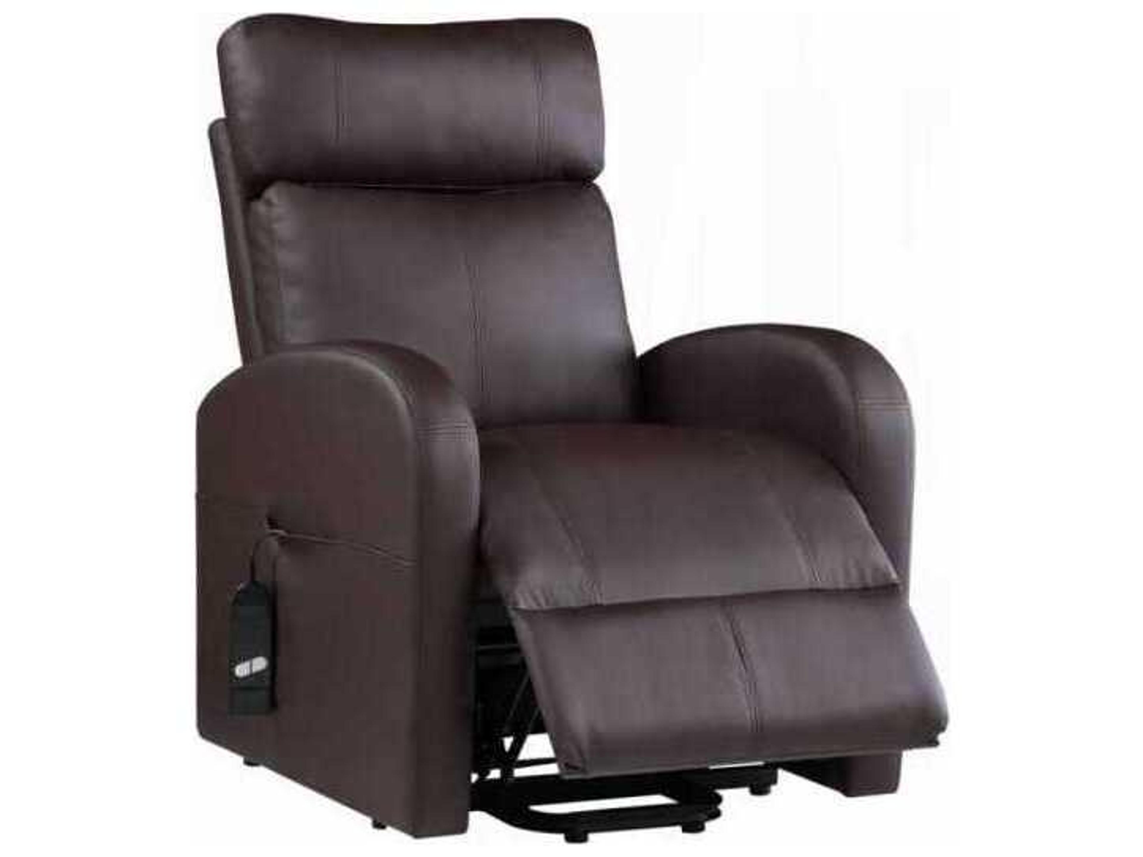 Acme Furniture Ricardo Brown Synthetic Leather Faux Recliner