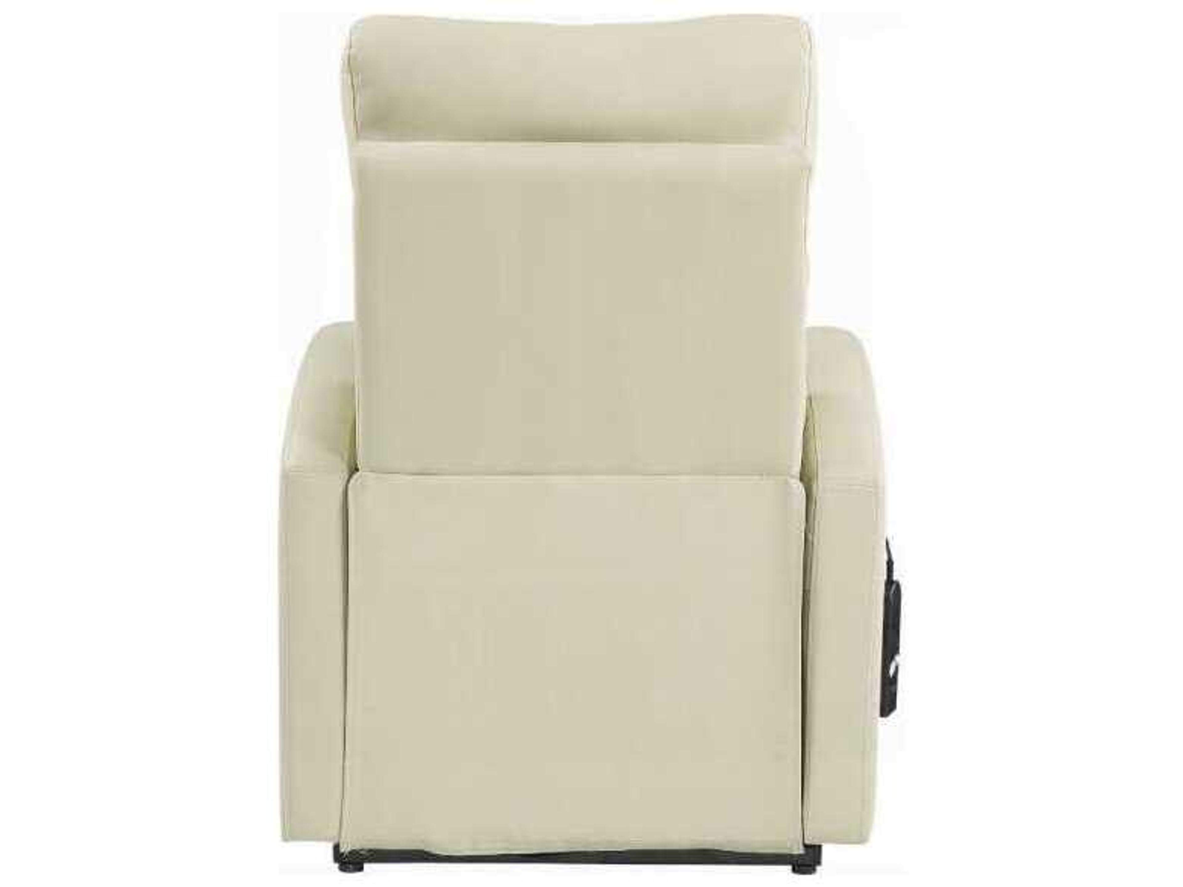 Acme Furniture Ricardo Beige Synthetic Leather Faux Recliner