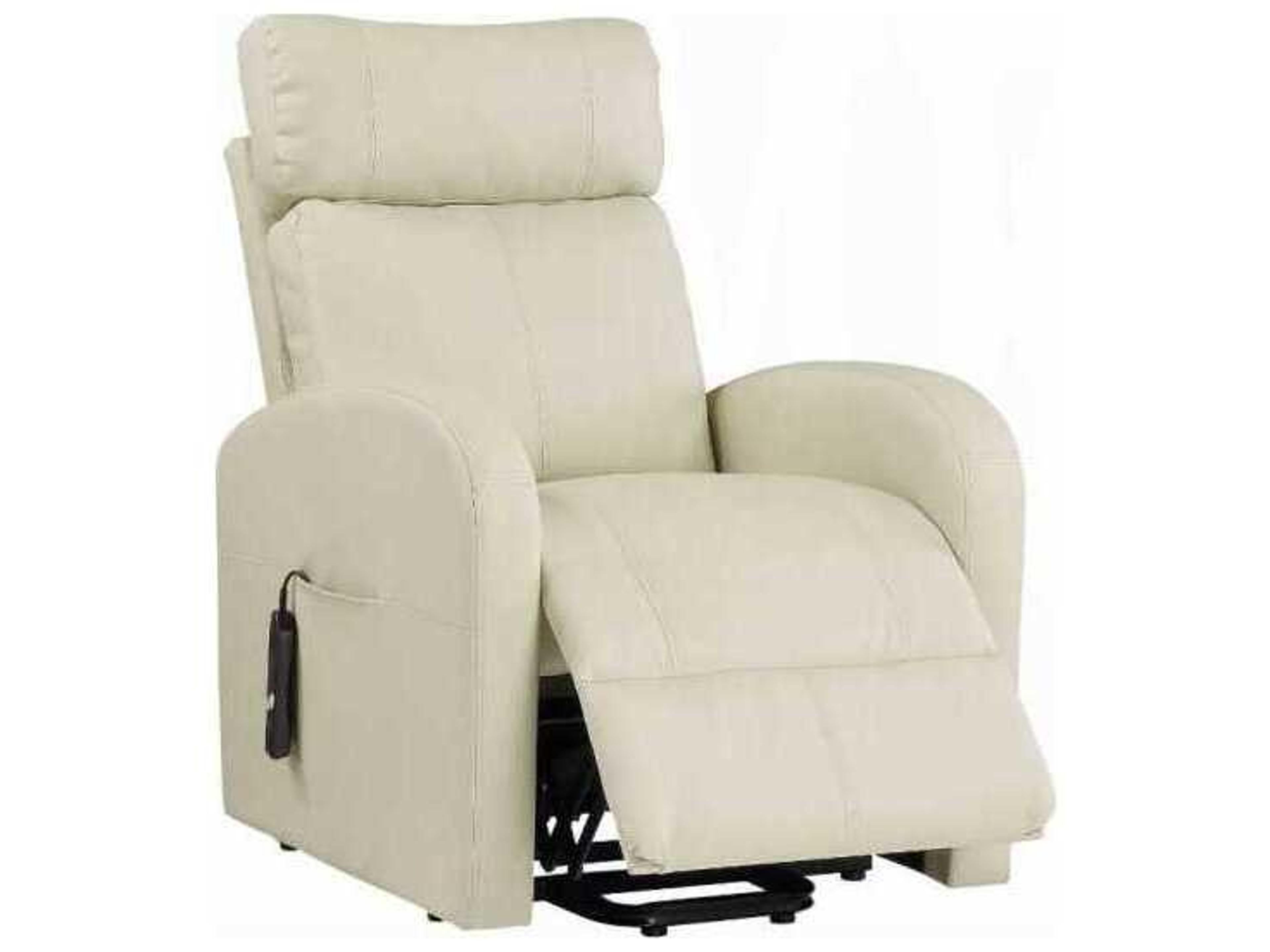 Acme Furniture Ricardo Beige Synthetic Leather Faux Recliner