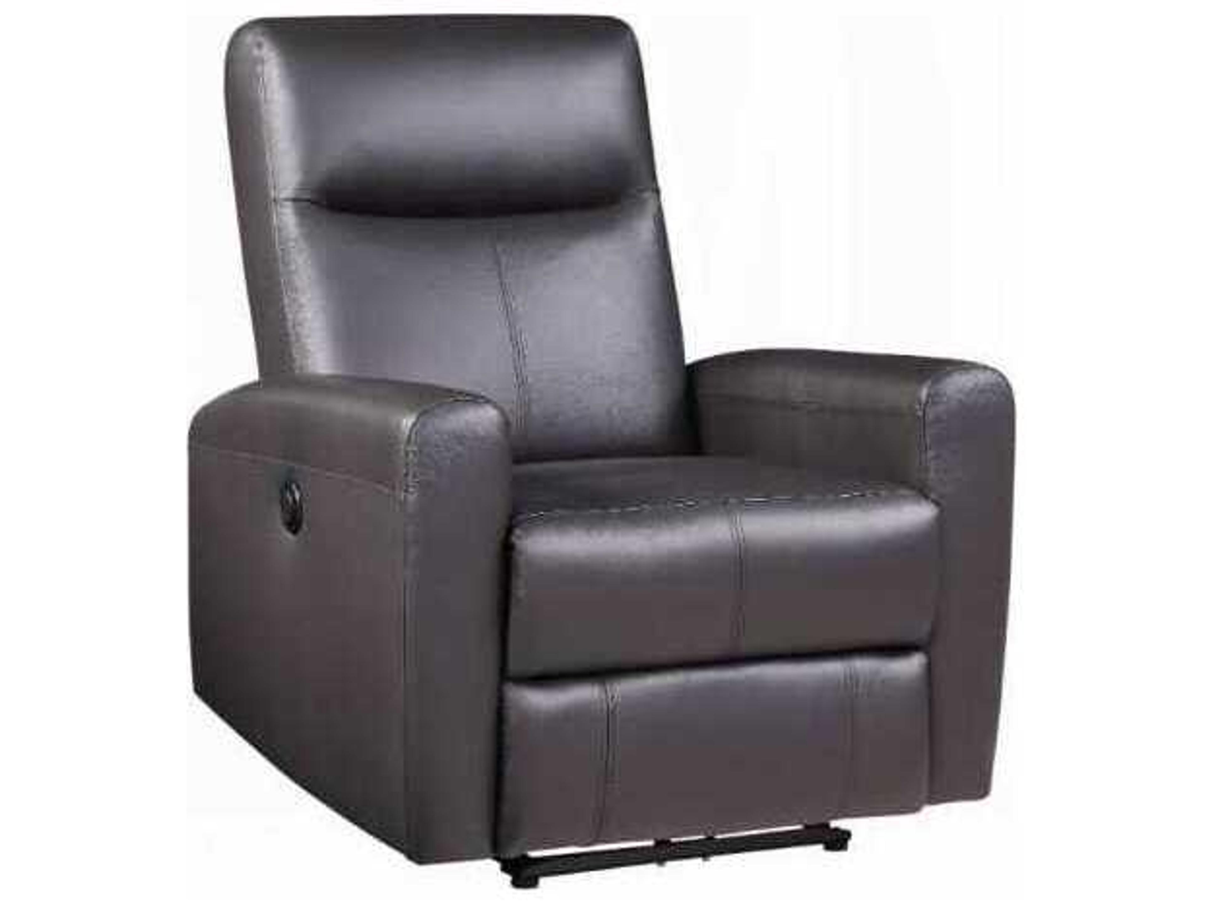 Brown Leather Recliner