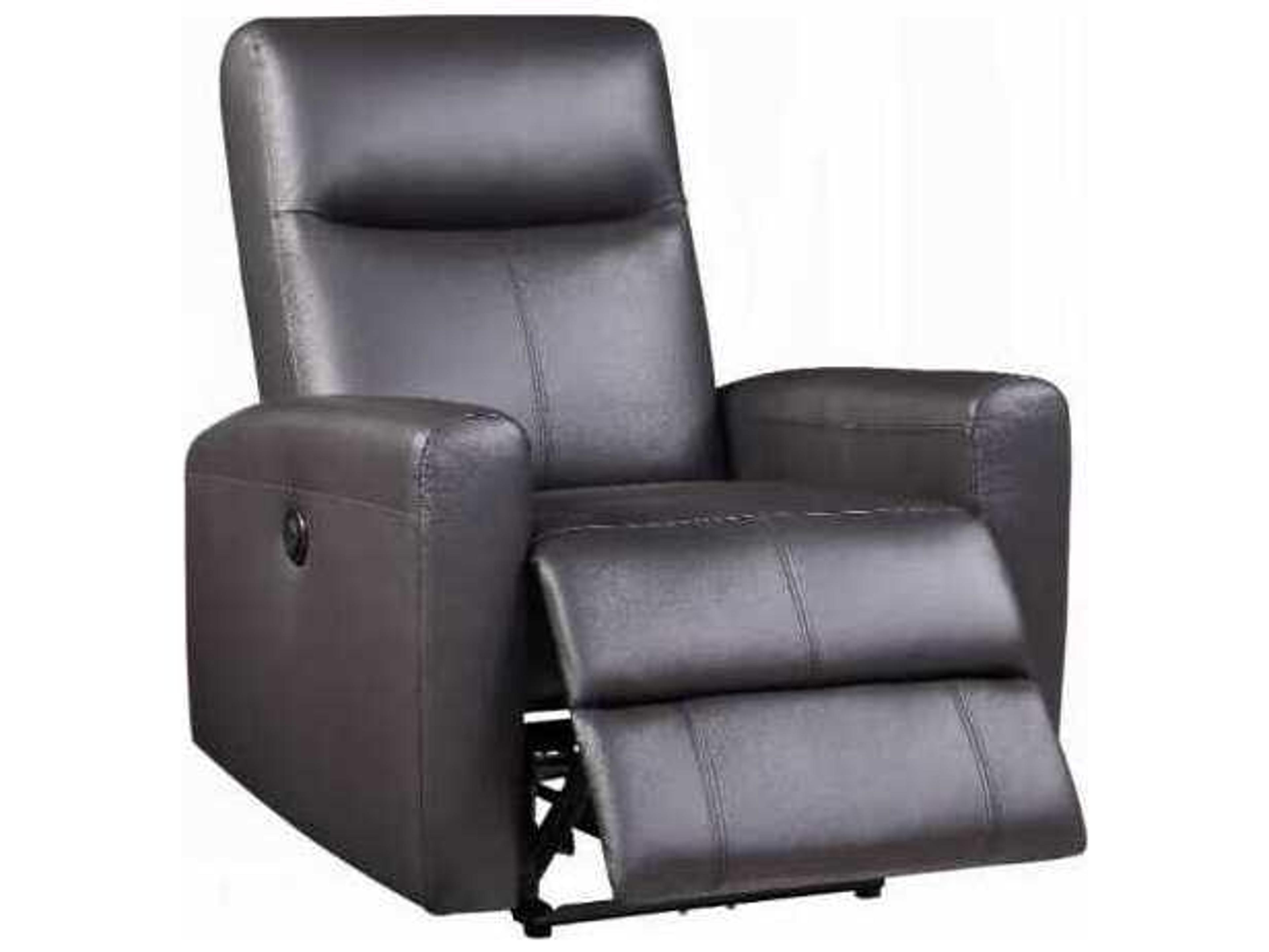 Acme Furniture Brown Leather Recliner