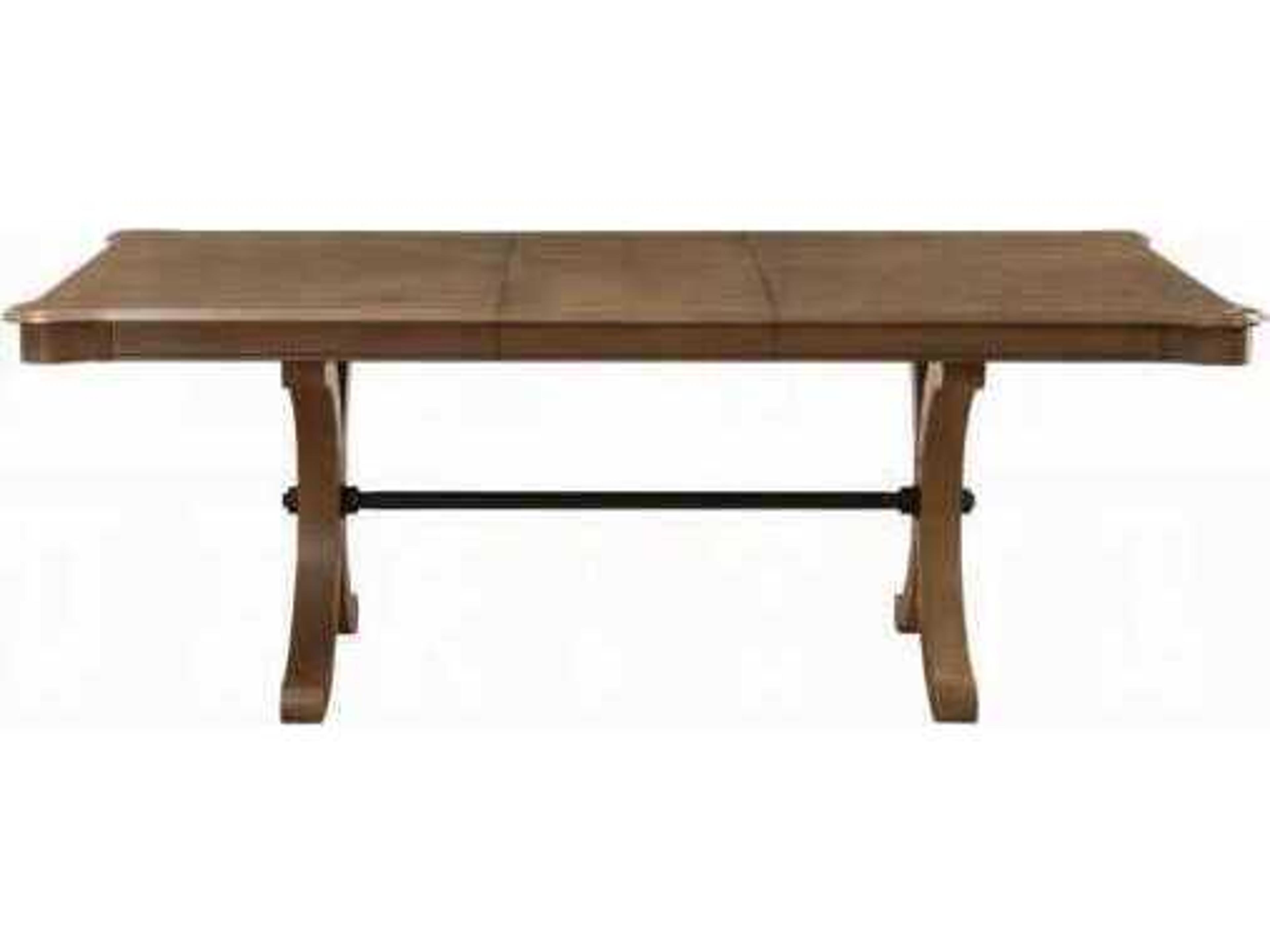 Acme Furniture Harald Rectangular Wood Gray Oak Dining Table