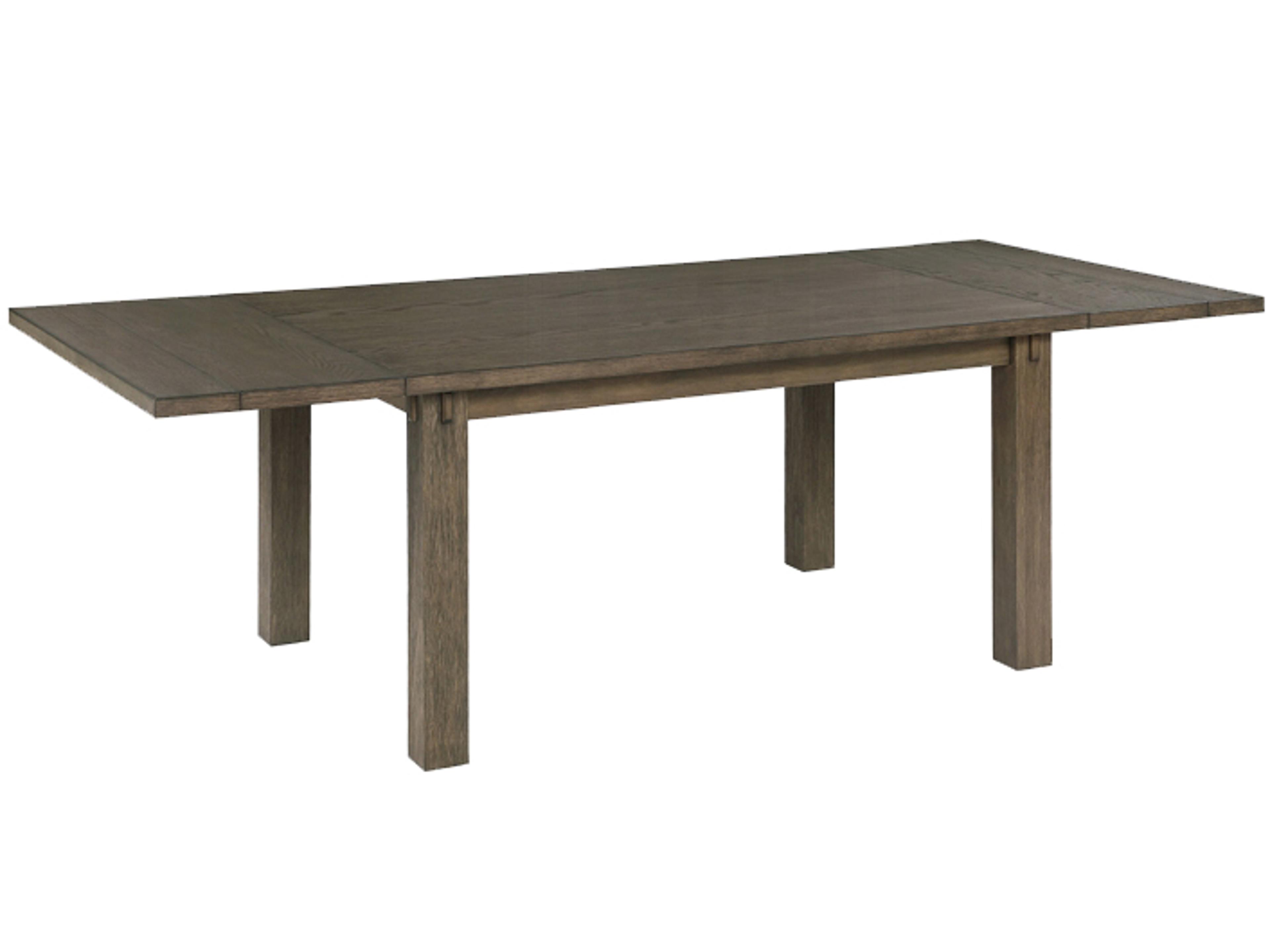 Rectangular Wood Dark Oak Dining Table